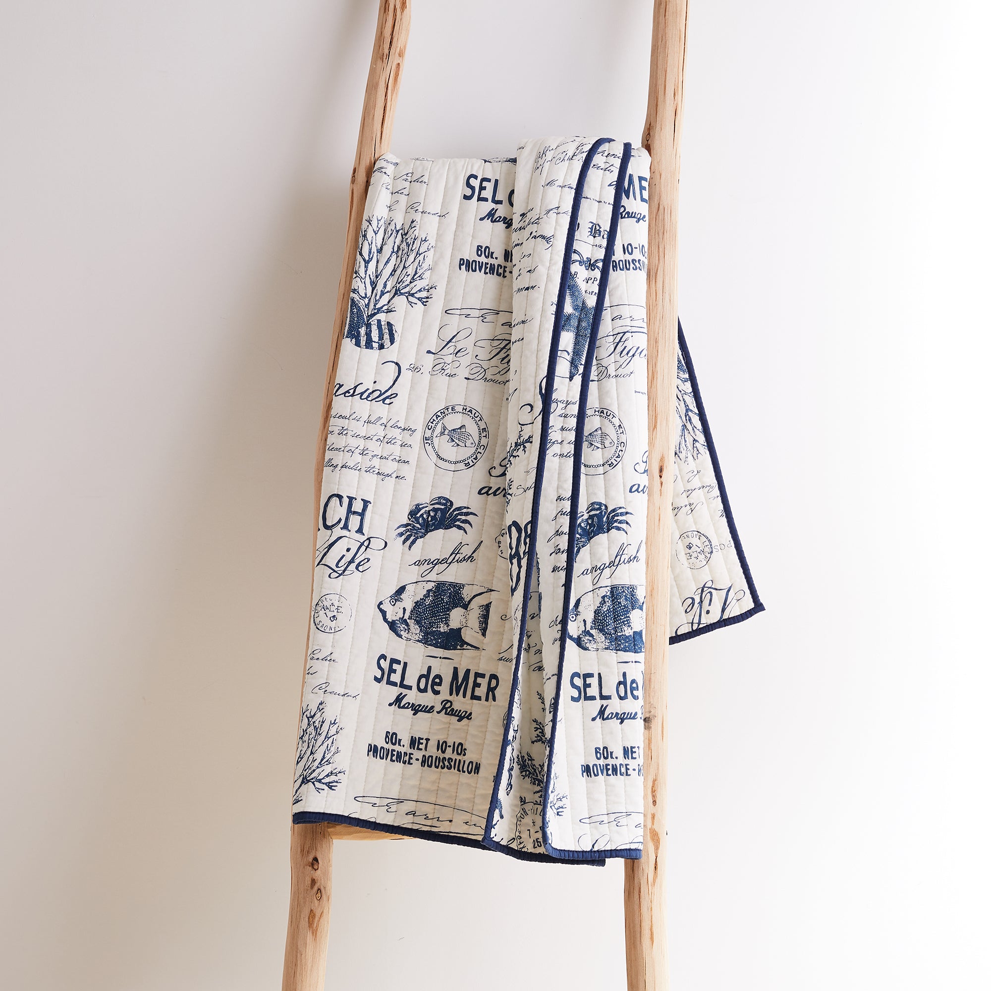 Levtex Home Beach Life Quilted Throw Throws