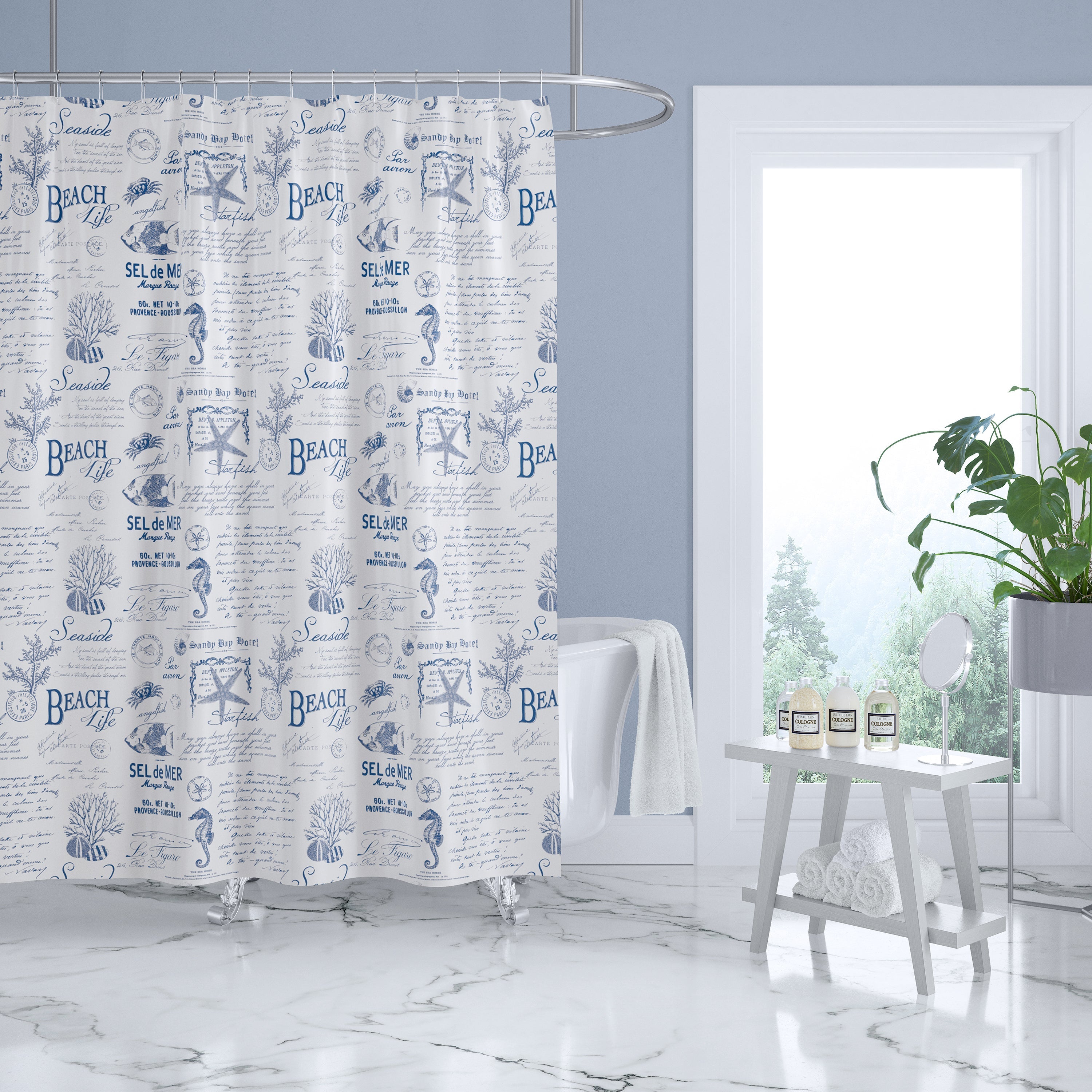 Levtex Home Beach Life Shower Curtain Shower Curtains