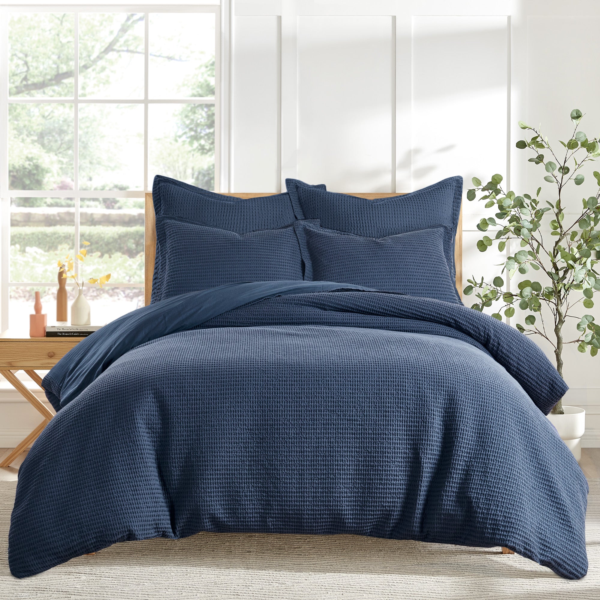 Levtex Home Cloud Waffle Euro Sham set of 2 Euro Shams