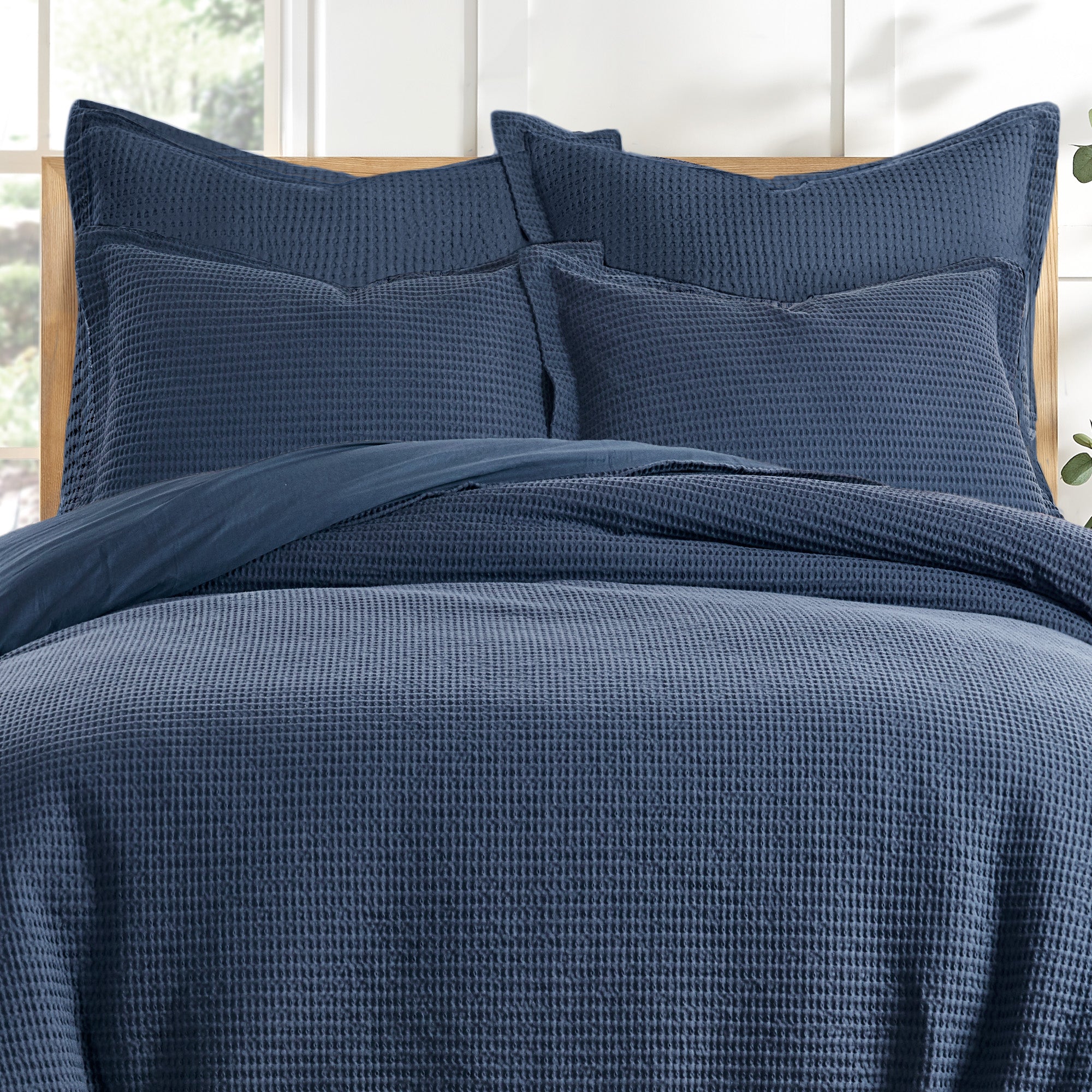 Levtex Home Cloud Waffle Euro Sham set of 2 Euro Shams