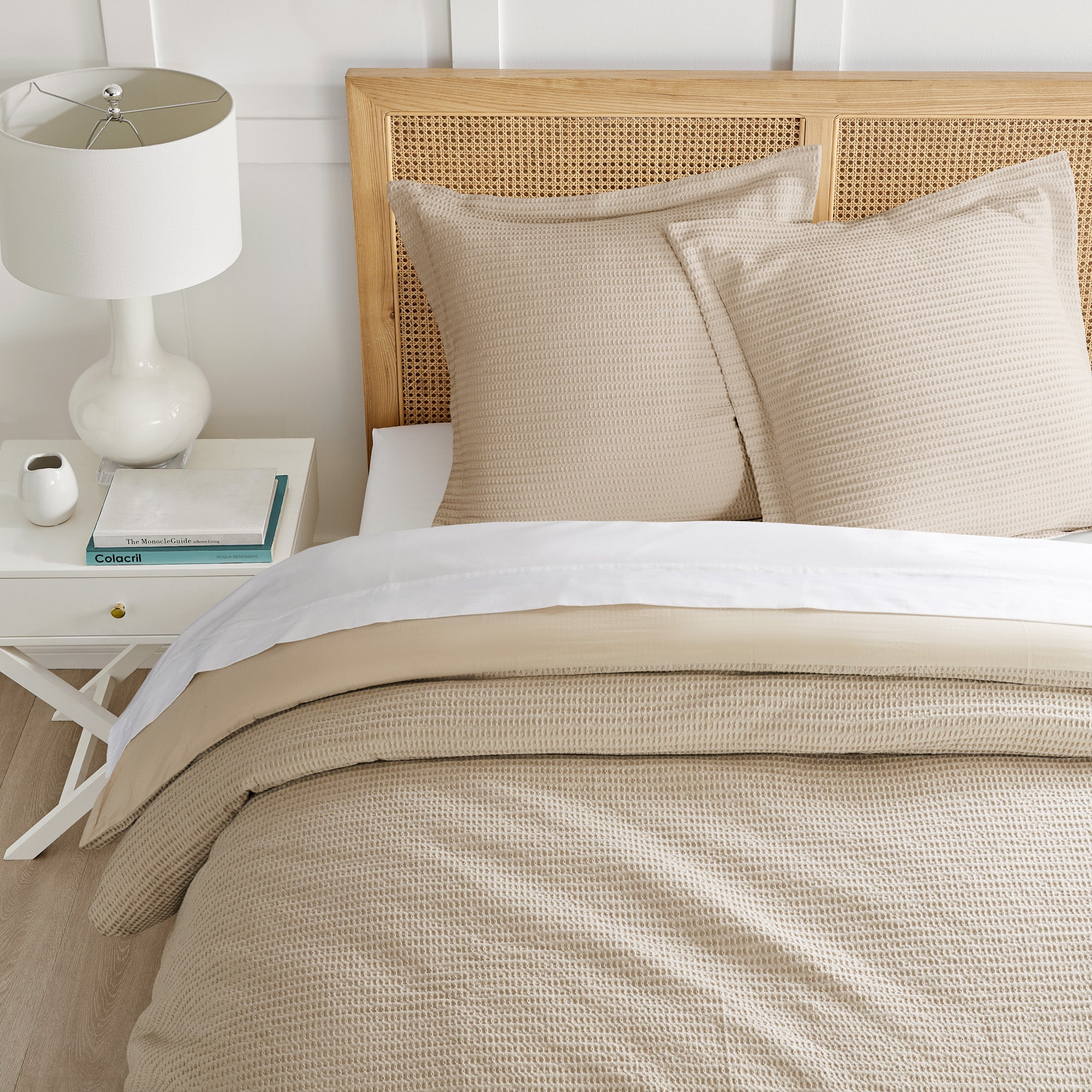 Levtex Home Cloud Waffle Euro Sham set of 2 Euro Shams