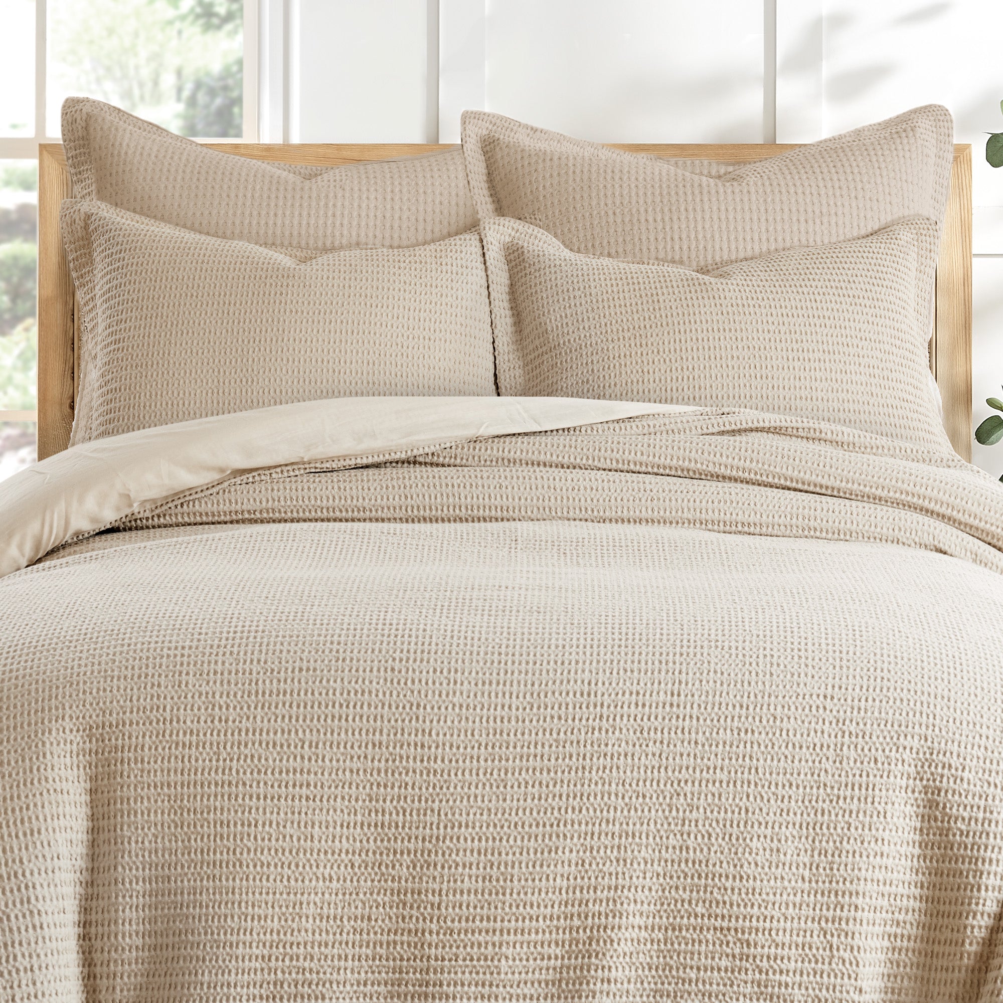 Levtex Home Cloud Waffle Euro Sham set of 2 Euro Shams