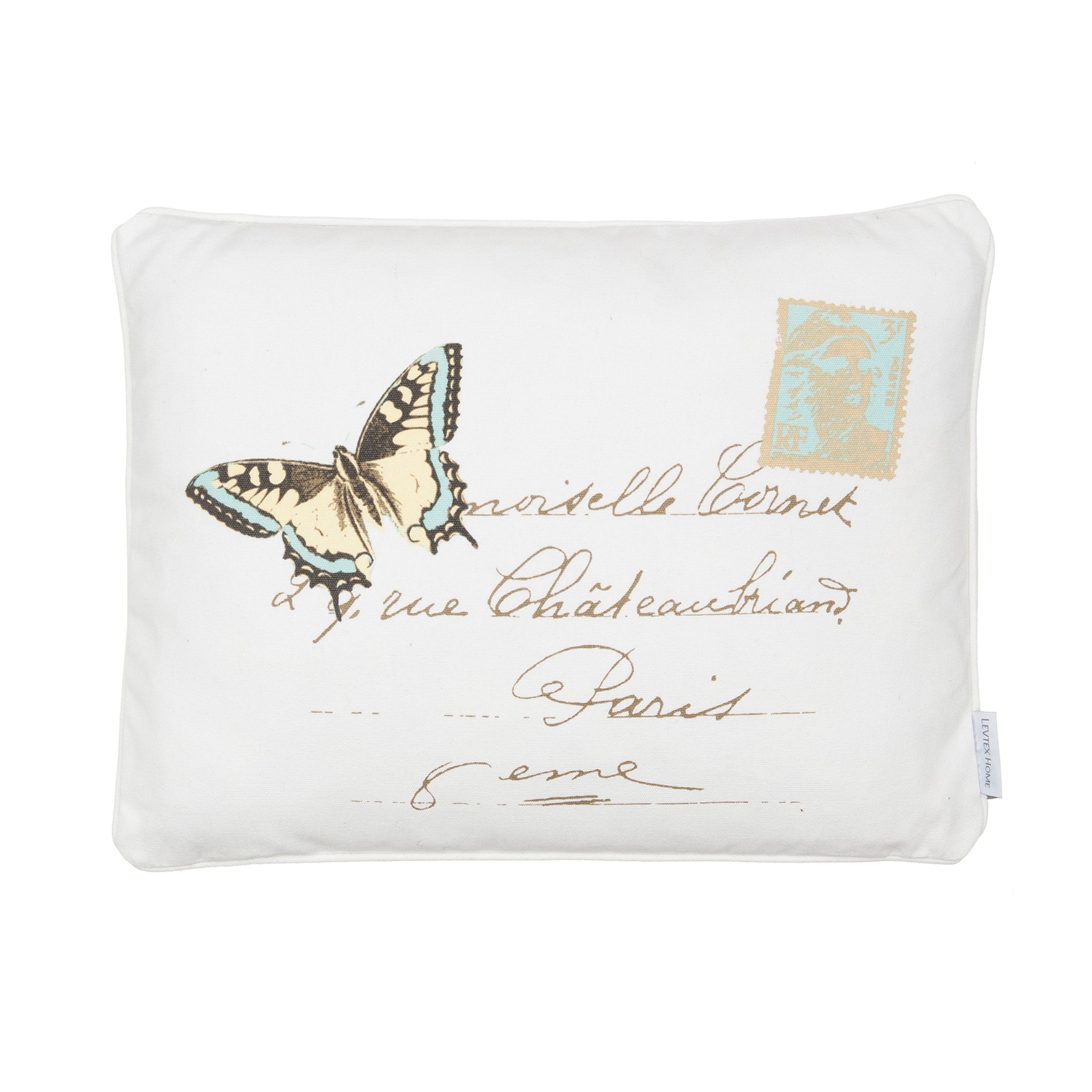 Levtex Home Palladium Butterfly Pillow Decorative Pillows