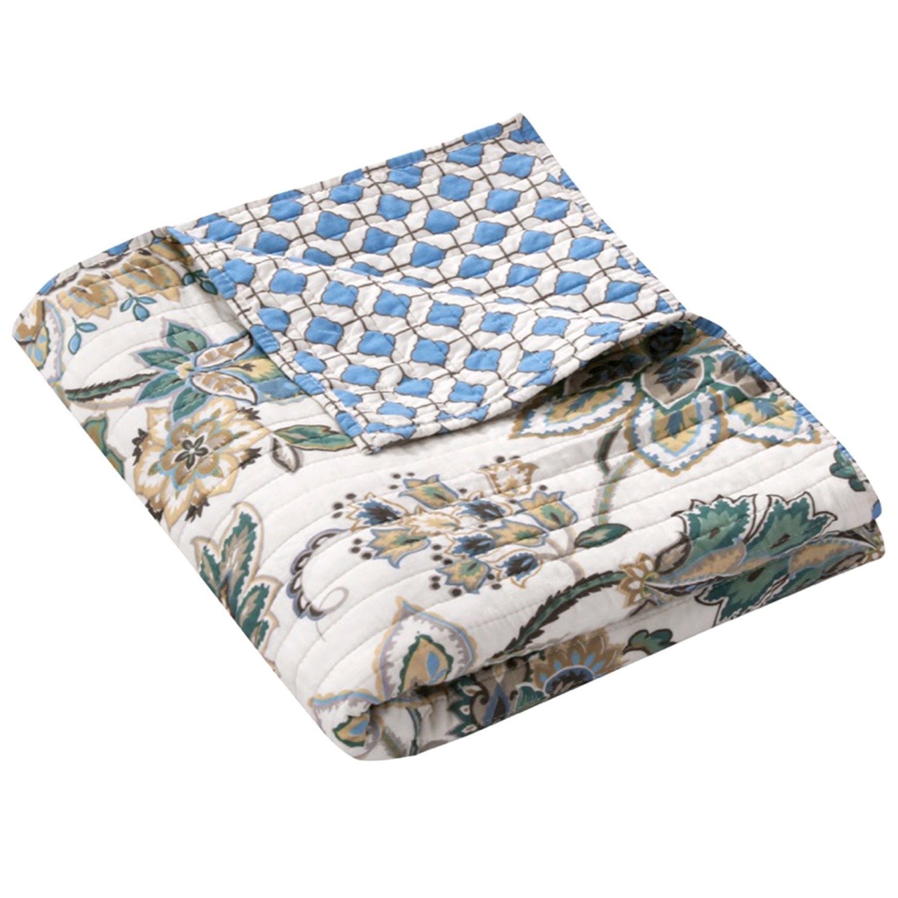 Levtex Home Palladium Grey Quilted Throw Throws