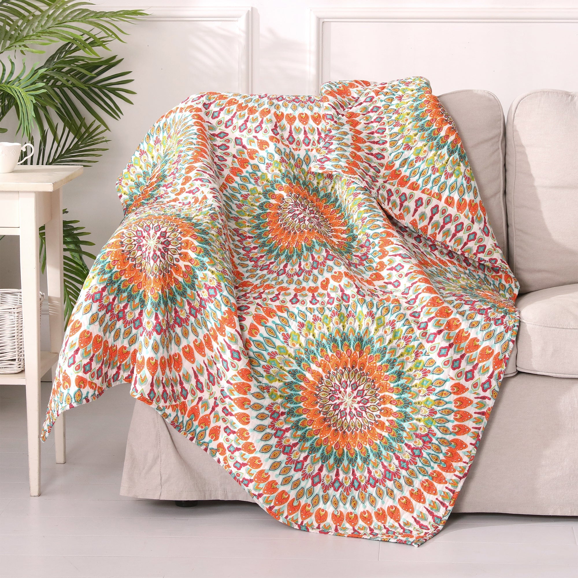 Levtex Home Mirage Quilted Throw Throws