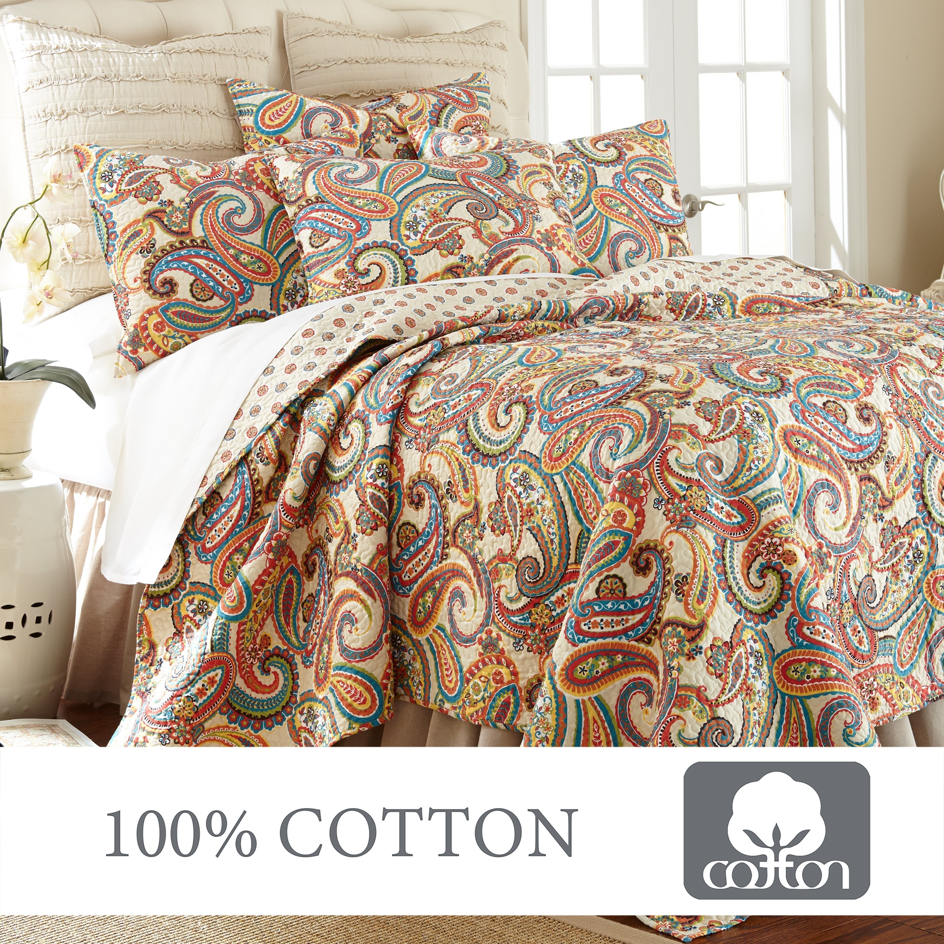 Levtex Home Alyssa Paisley Quilt Set Quilts