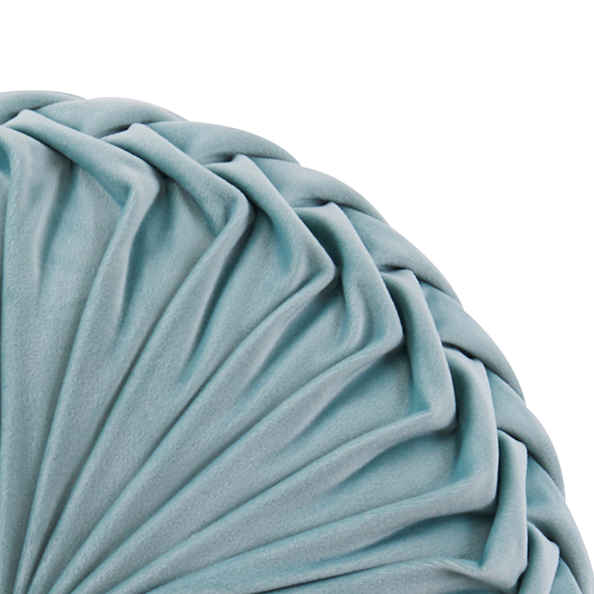 Levtex Home Briar Teal Velvet Round Pillow Decorative Pillows