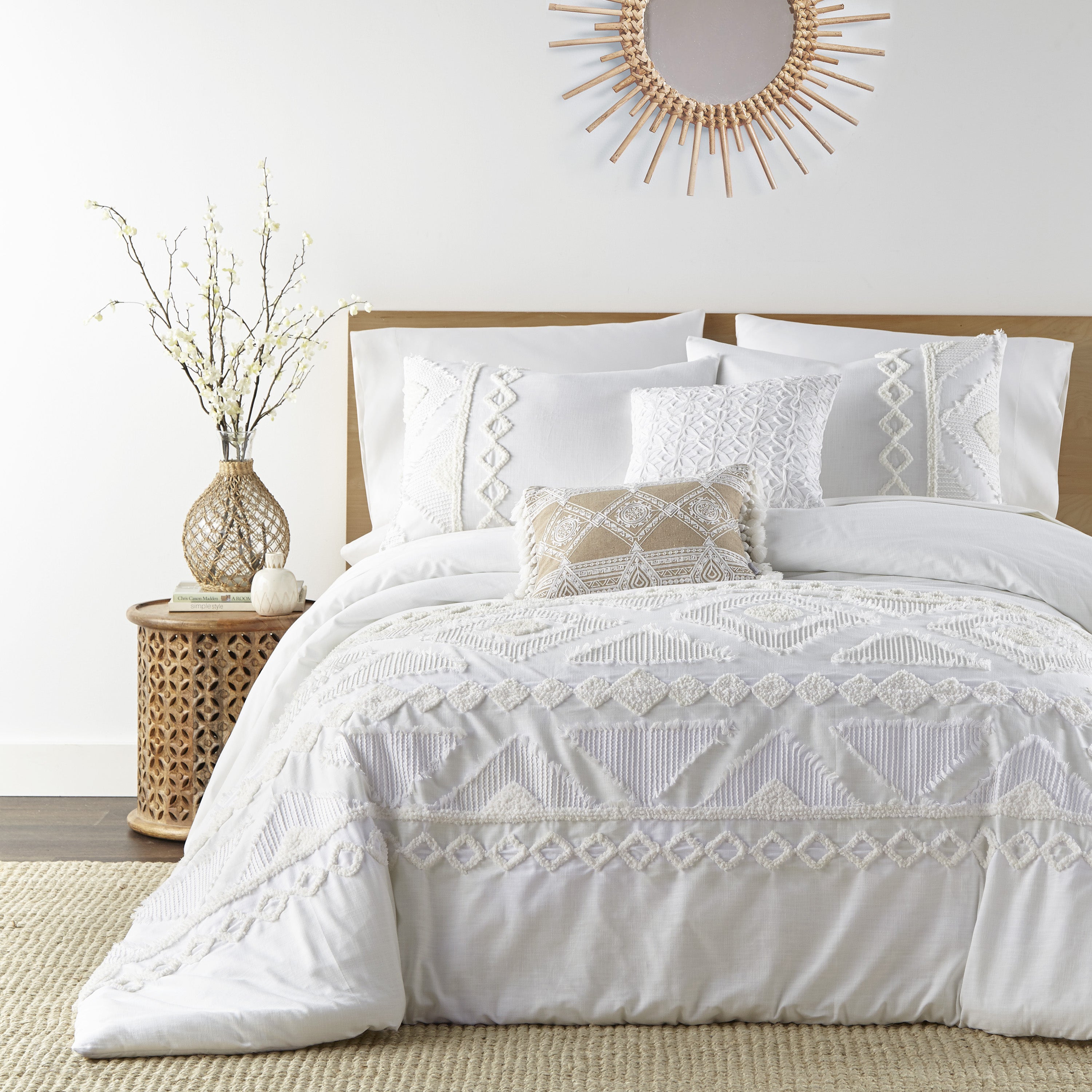 Levtex Home Harleson Chenille Duvet Cover Set Duvets