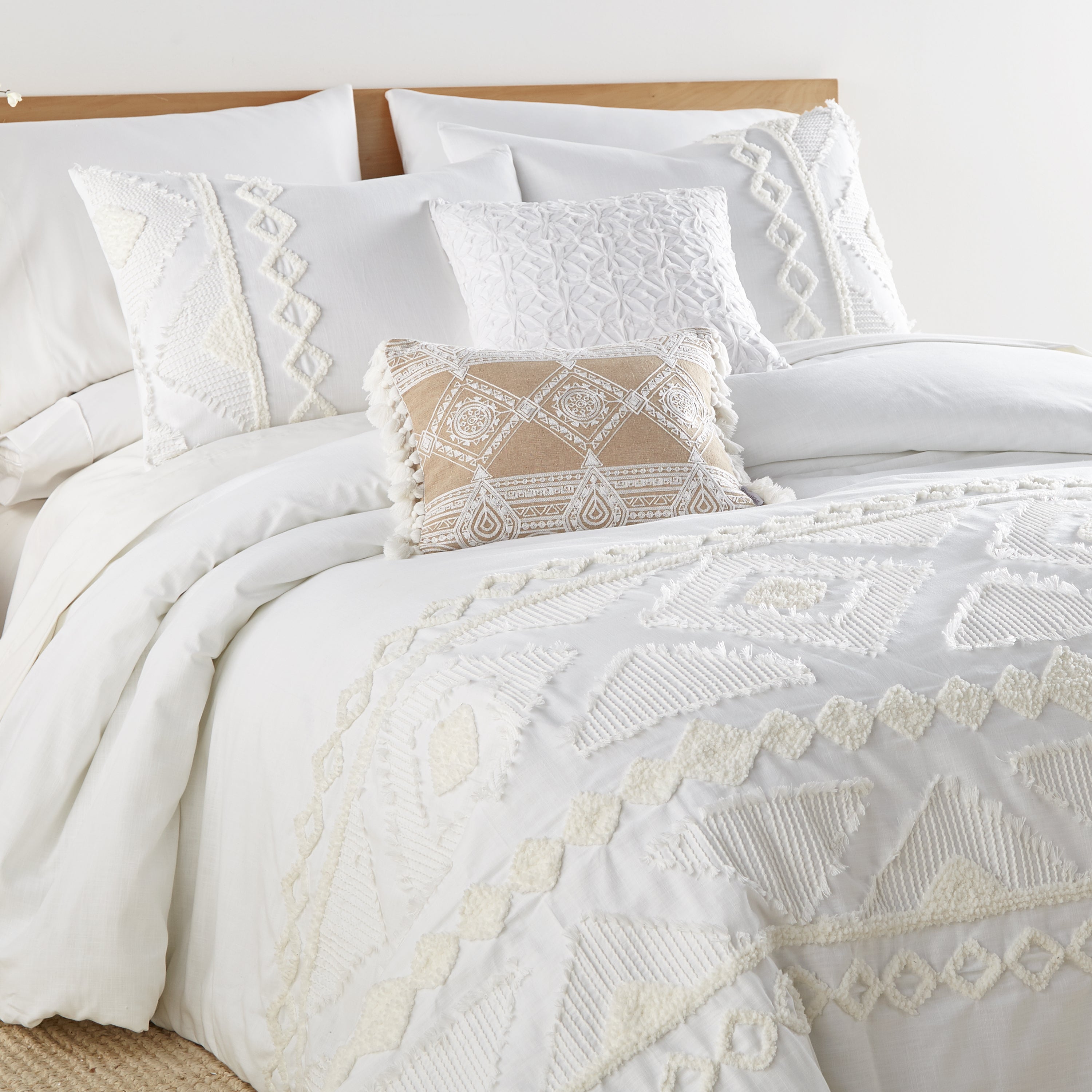 Levtex Home Harleson Chenille Duvet Cover Set Duvets
