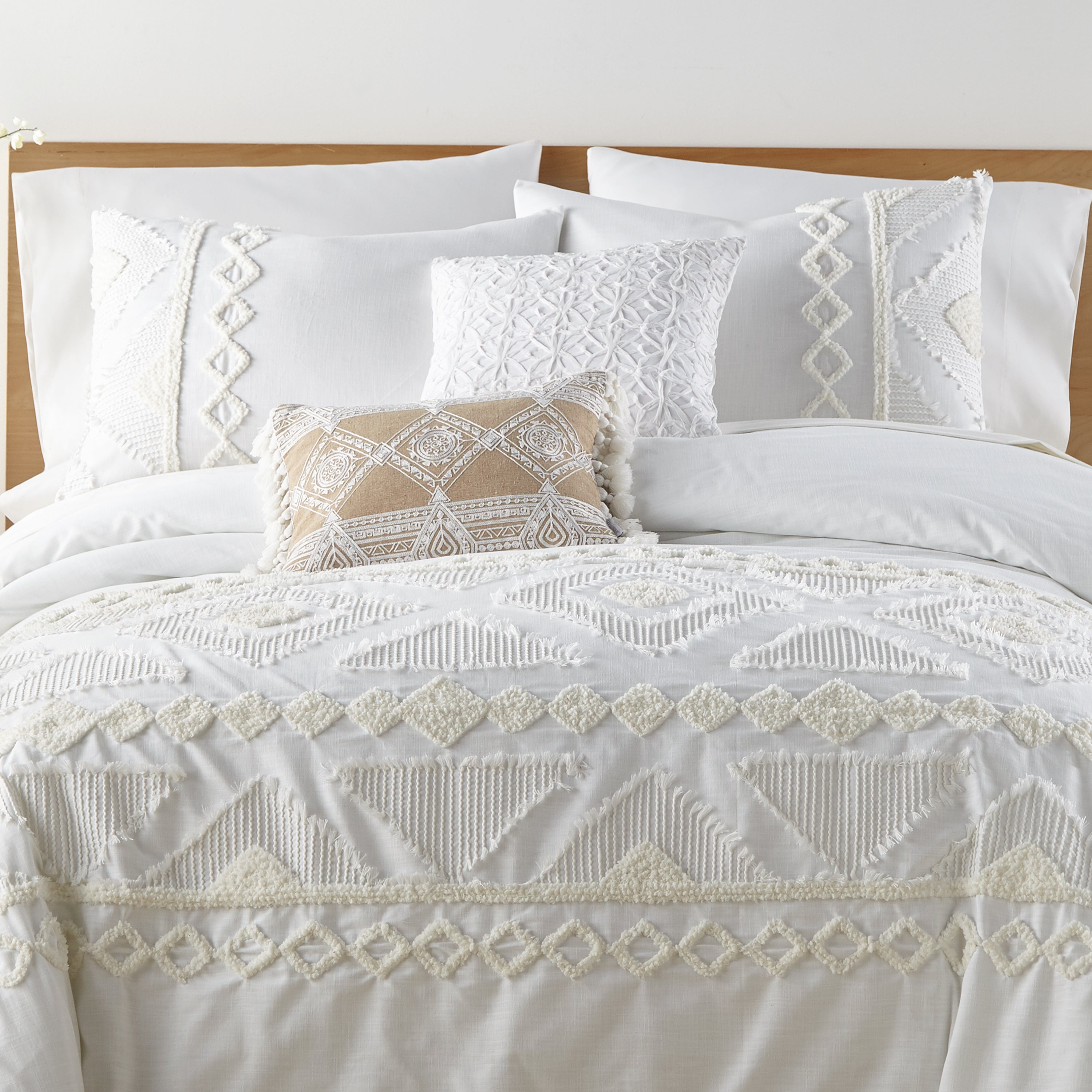 Levtex Home Harleson Chenille Duvet Cover Set Duvets