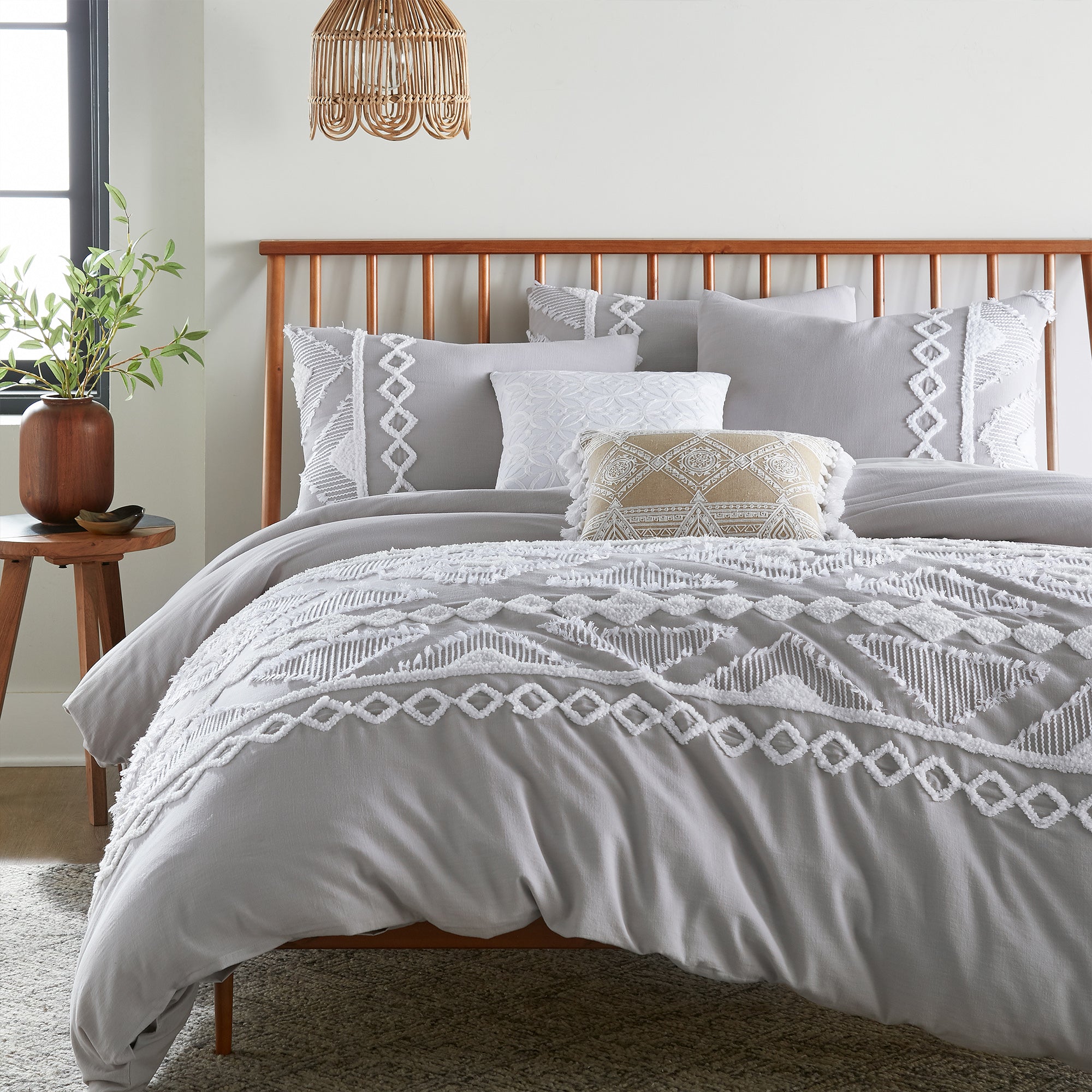 Levtex Home Harleson Chenille Duvet Cover Set Duvets