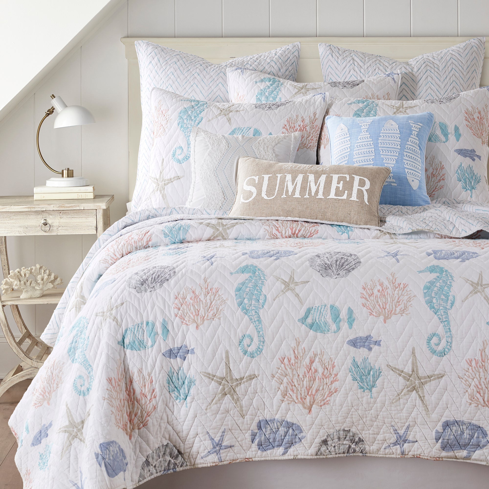 Levtex Home Blue Sea Quilt Set Quilts