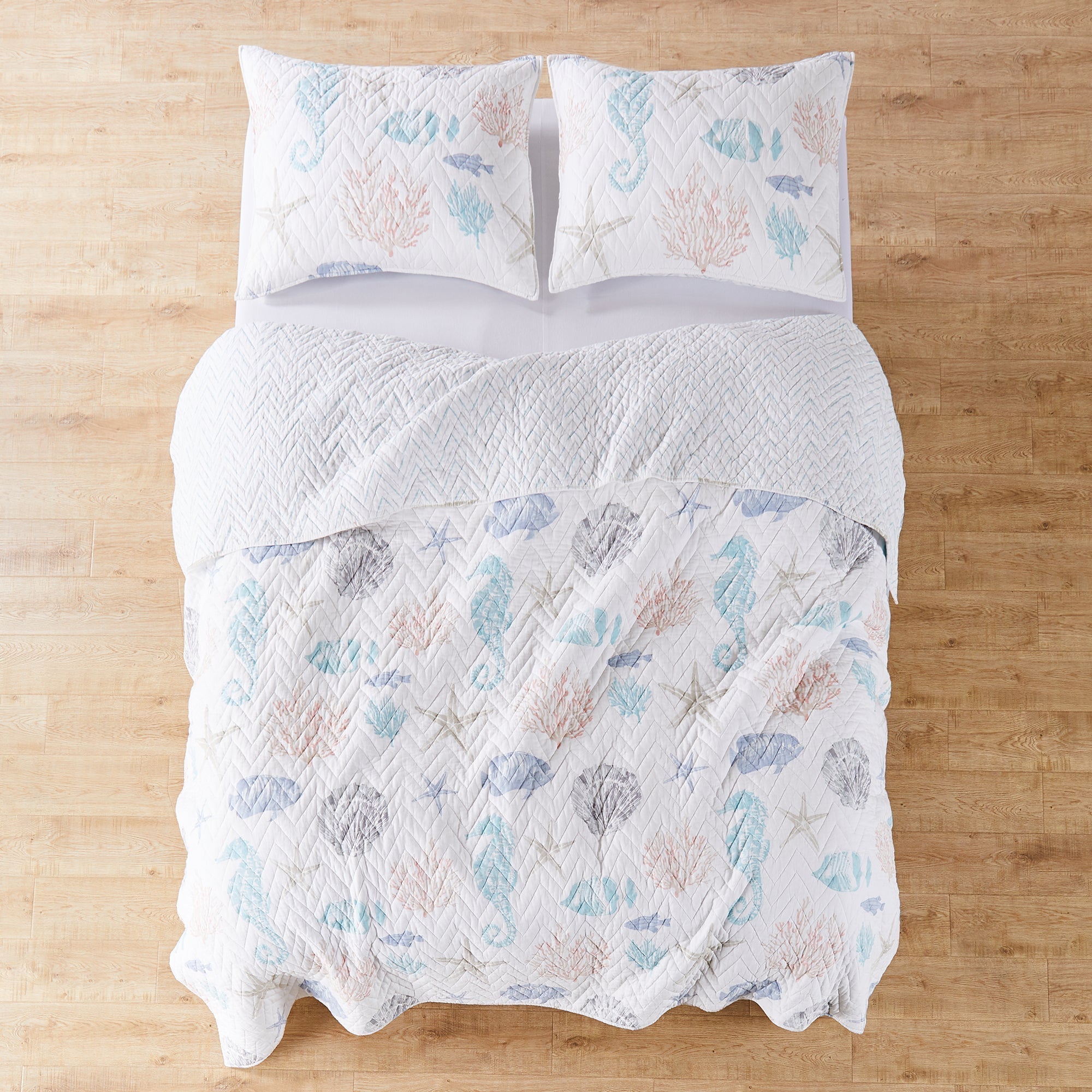 Levtex Home Blue Sea Quilt Set Quilts