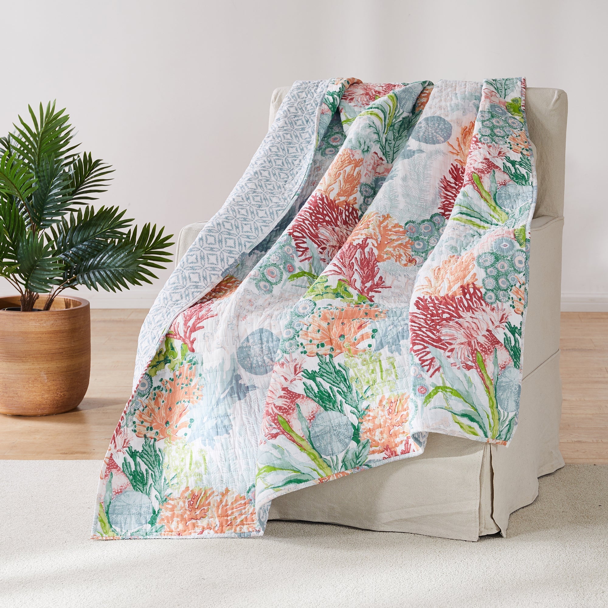 Levtex Home Sunset Bay Quilted Throw Throws