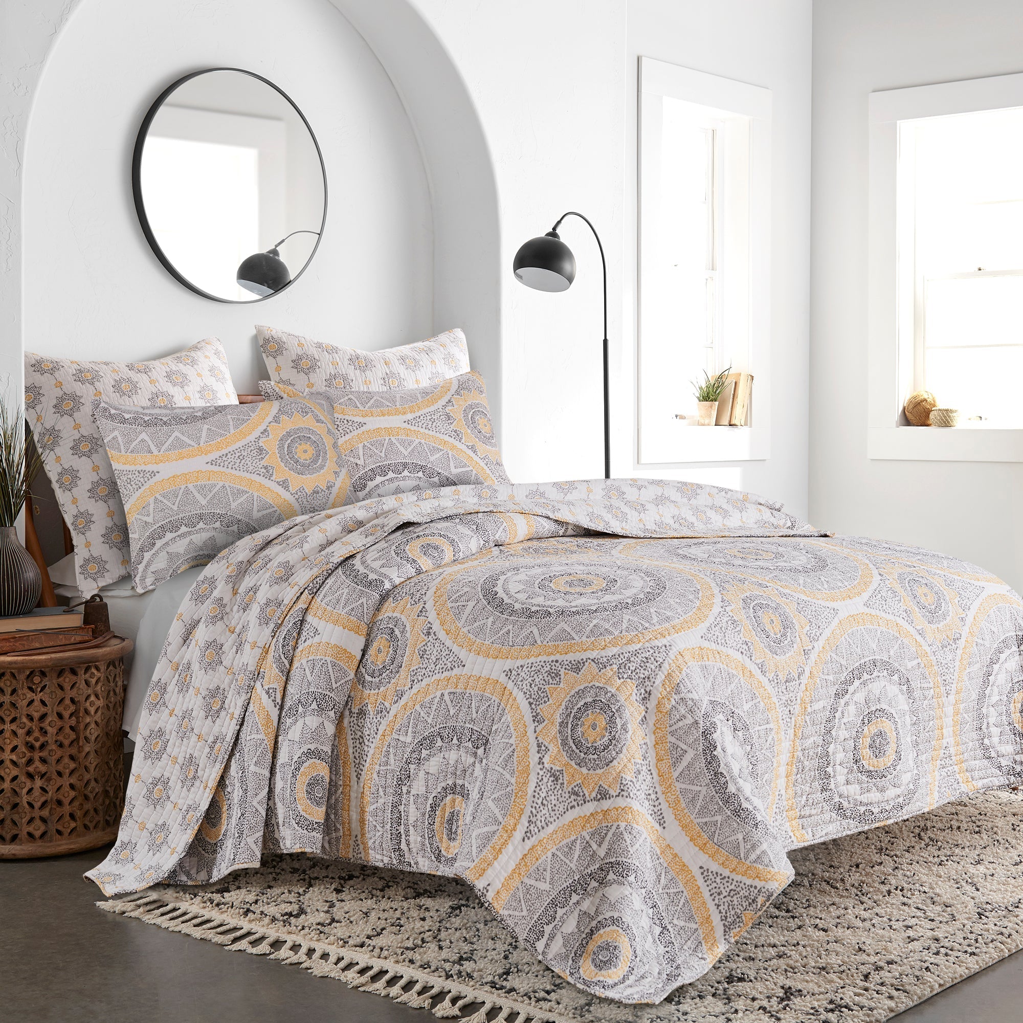 Levtex Home Luiza Ochre Quilt Set Quilts