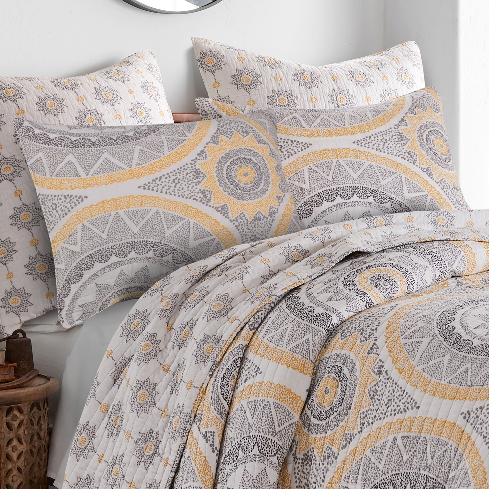 Levtex Home Luiza Ochre Quilt Set Quilts