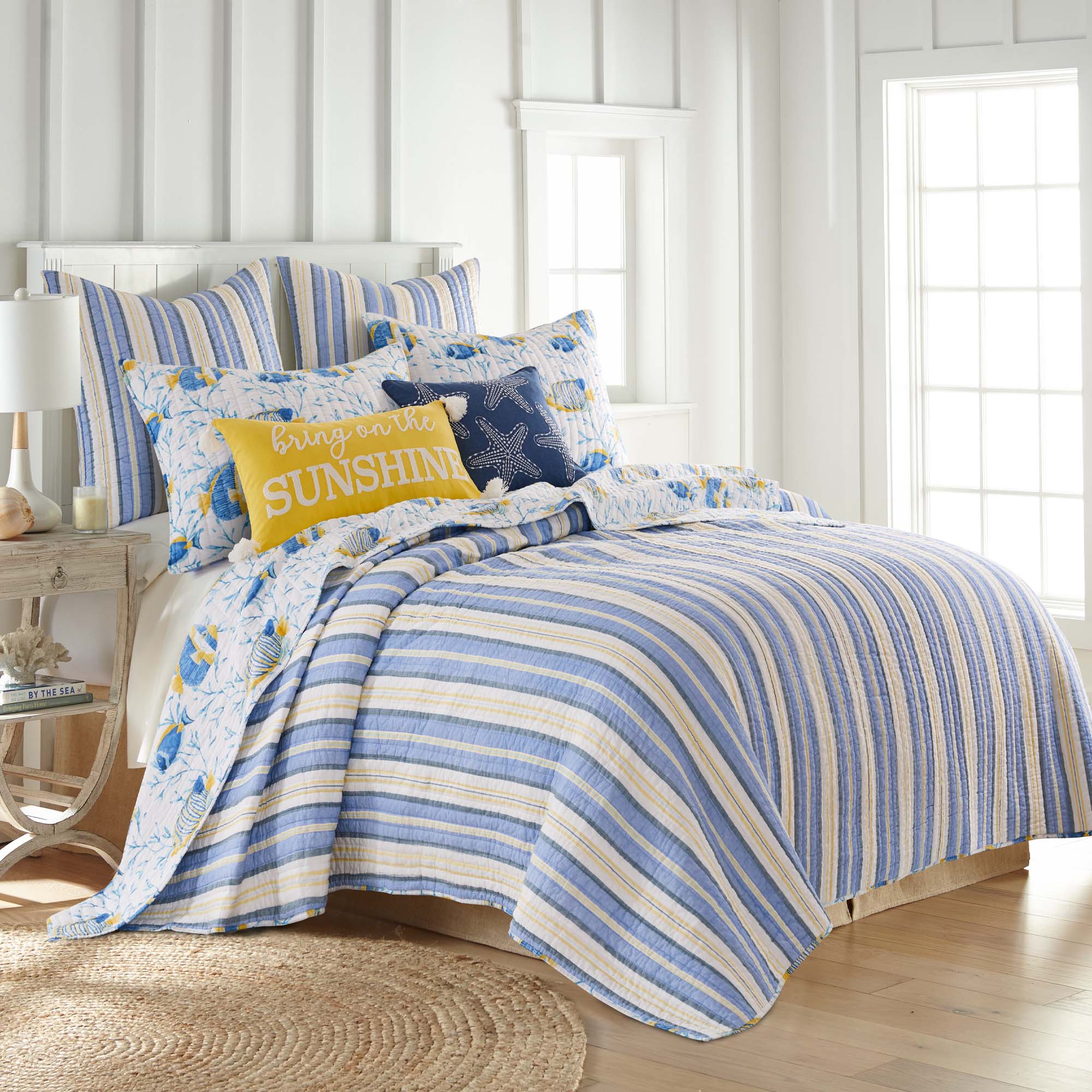 Levtex Home Tropical Sea Quilt Set Quilts