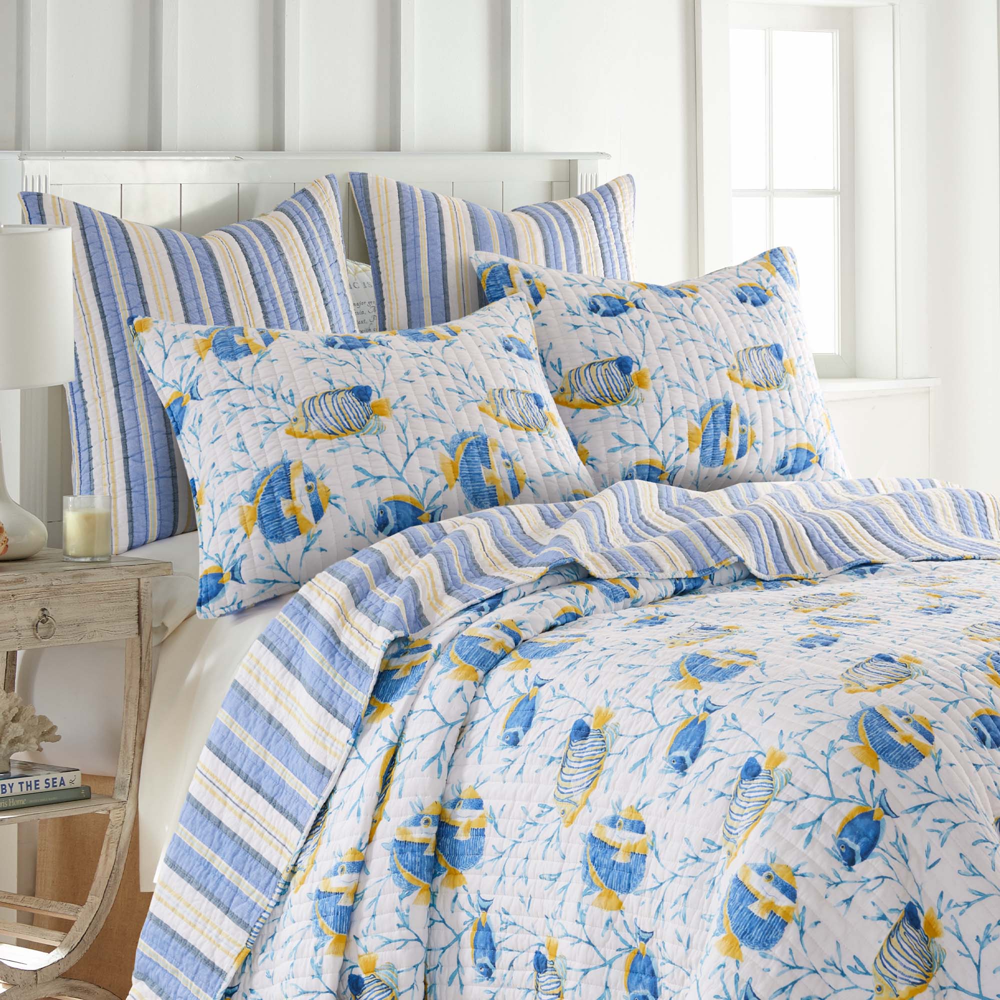 Levtex Home Tropical Sea Quilt Set Quilts