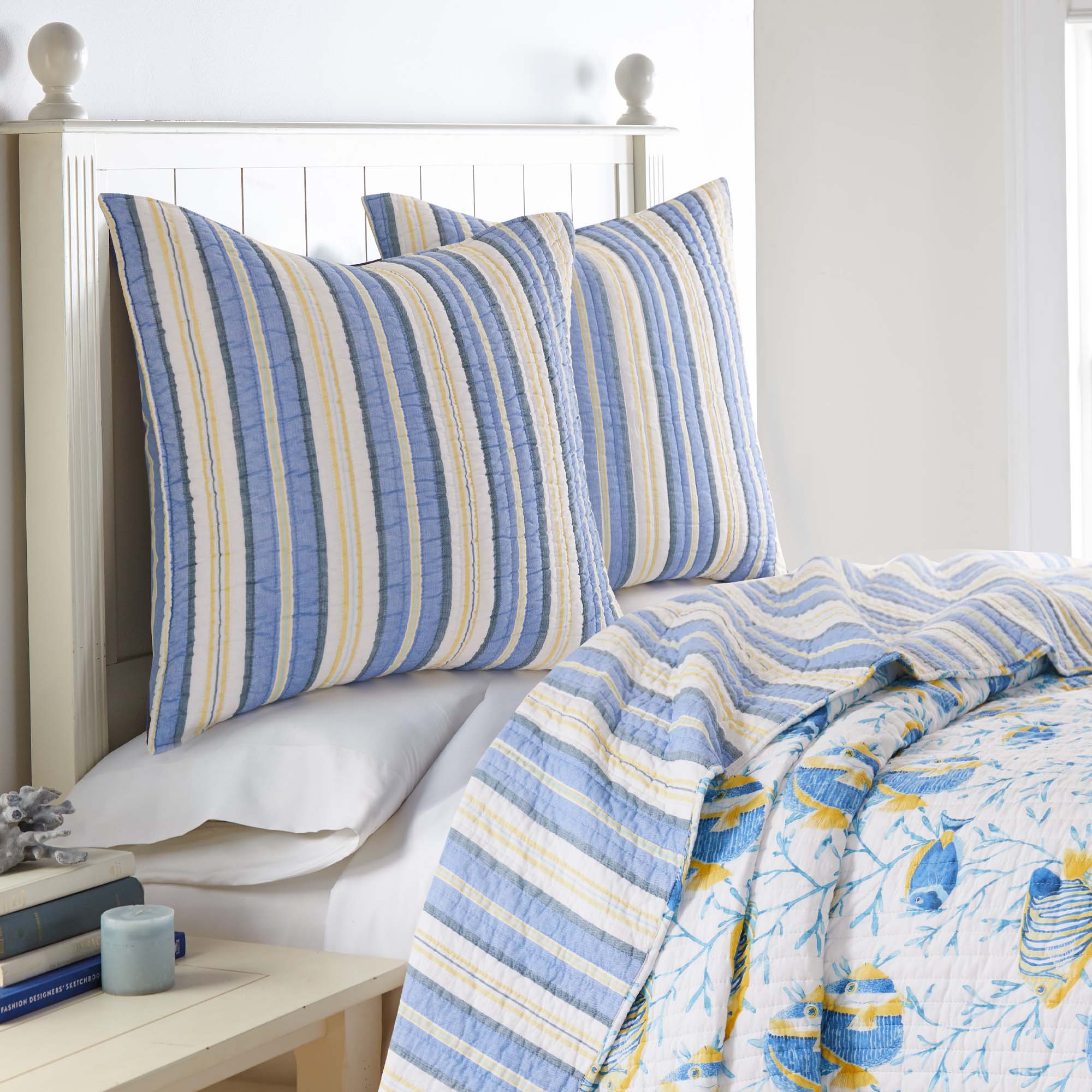 Levtex Home Tropical Sea Euro Sham 2pck Euro Shams
