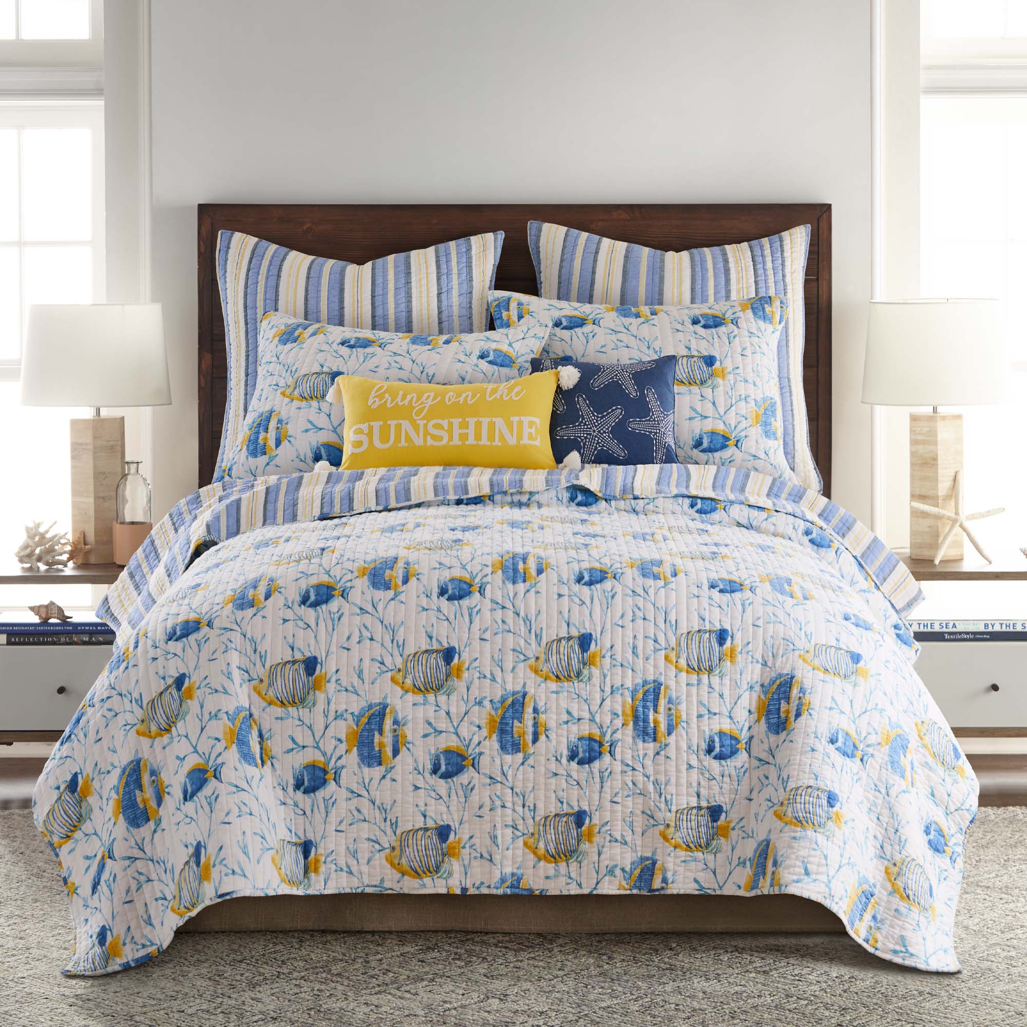 Levtex Home Tropical Sea Quilt Set Quilts