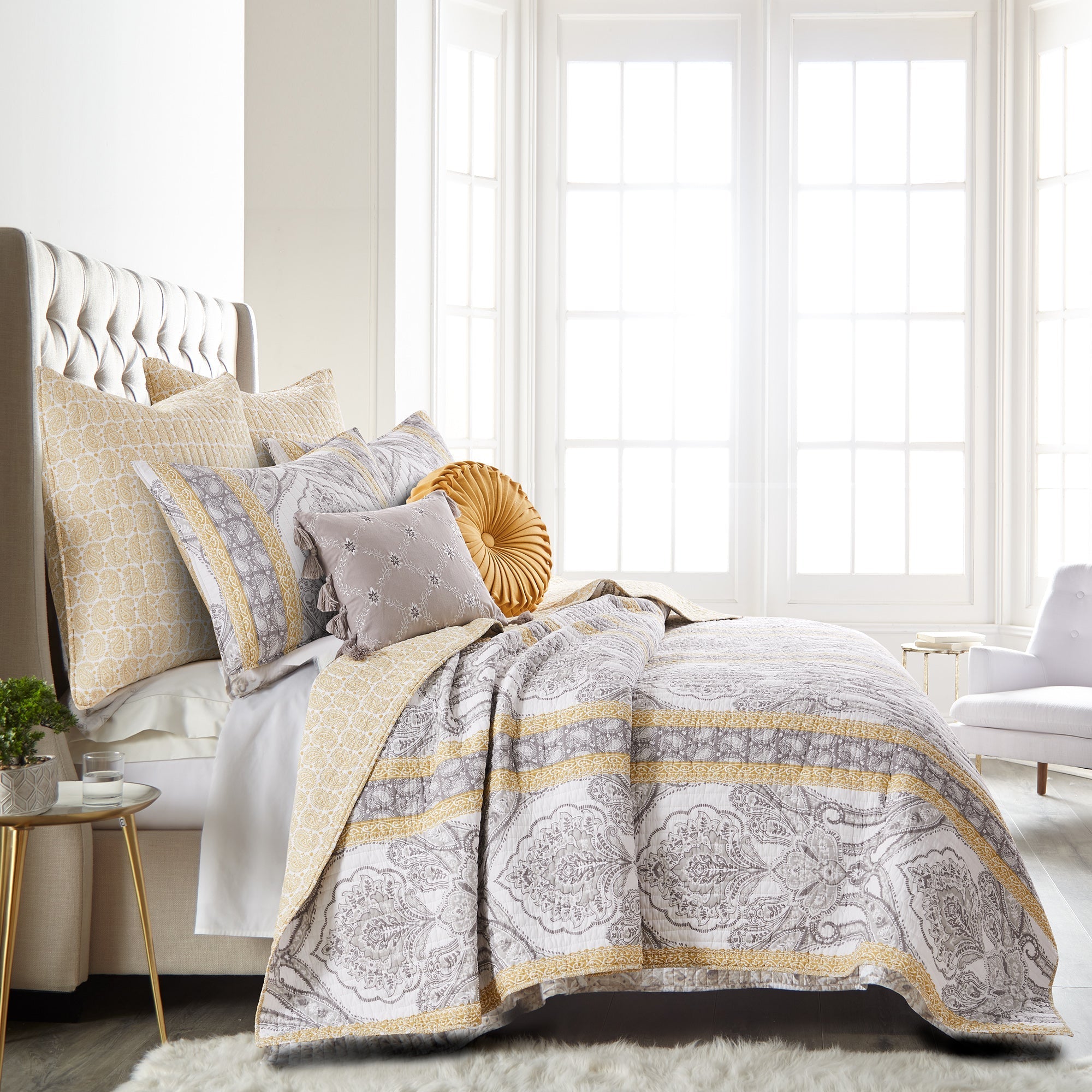 Levtex Home St. Ives Euro Sham, Set of 2 Euro Shams