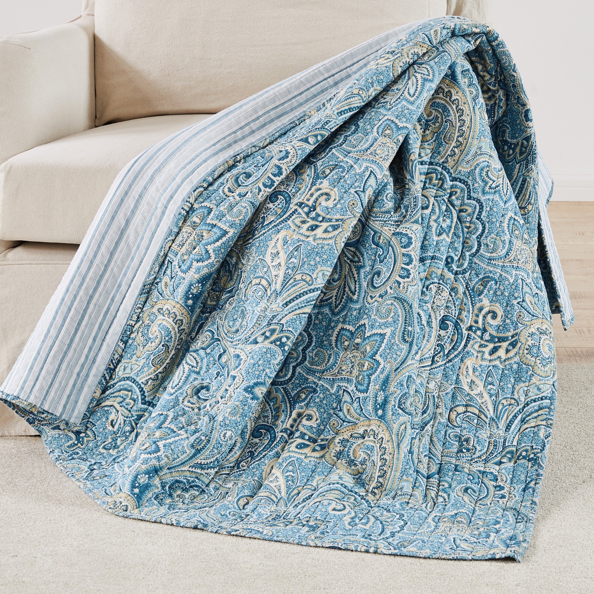 Levtex Home Kimpton Quilted Throw Throws