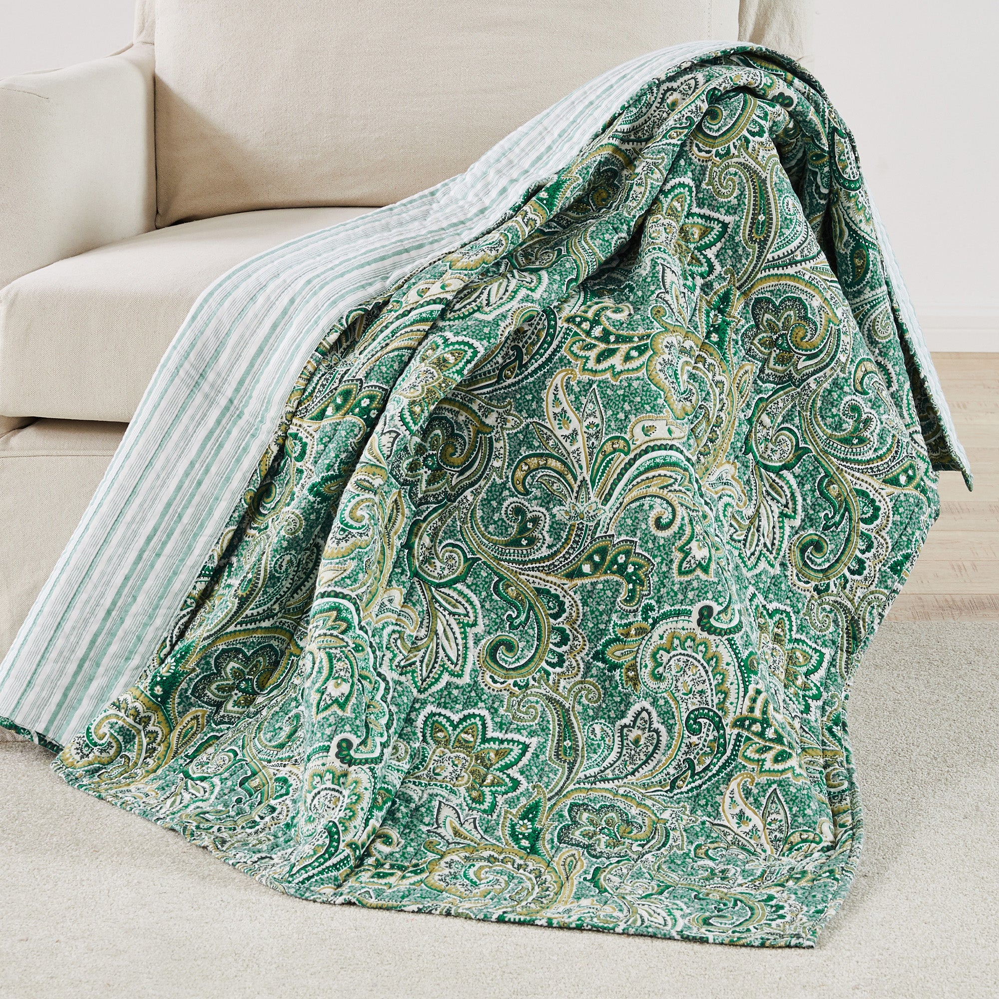Levtex Home Kimpton Quilted Throw Throws