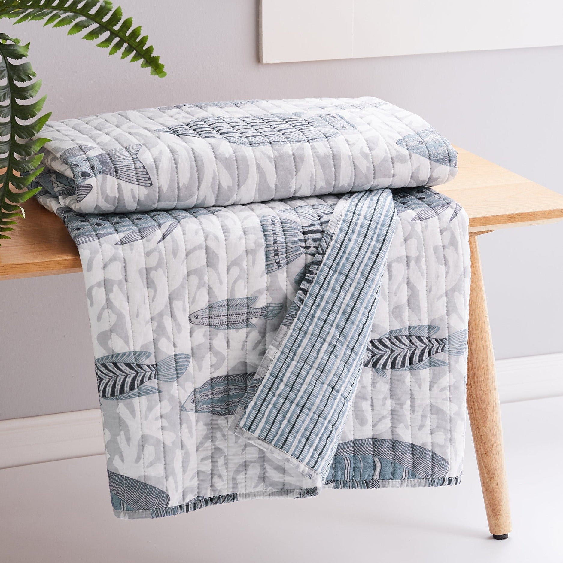 Cambria Quilted Throw