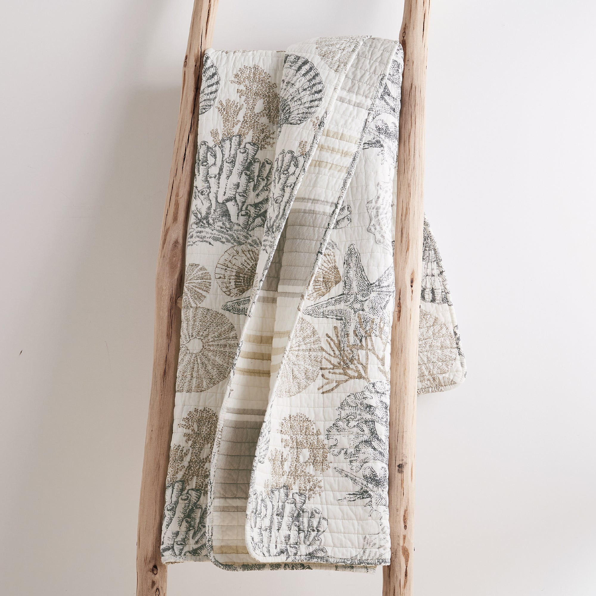 Levtex Home Caspian Sea Quilted Throw Throws