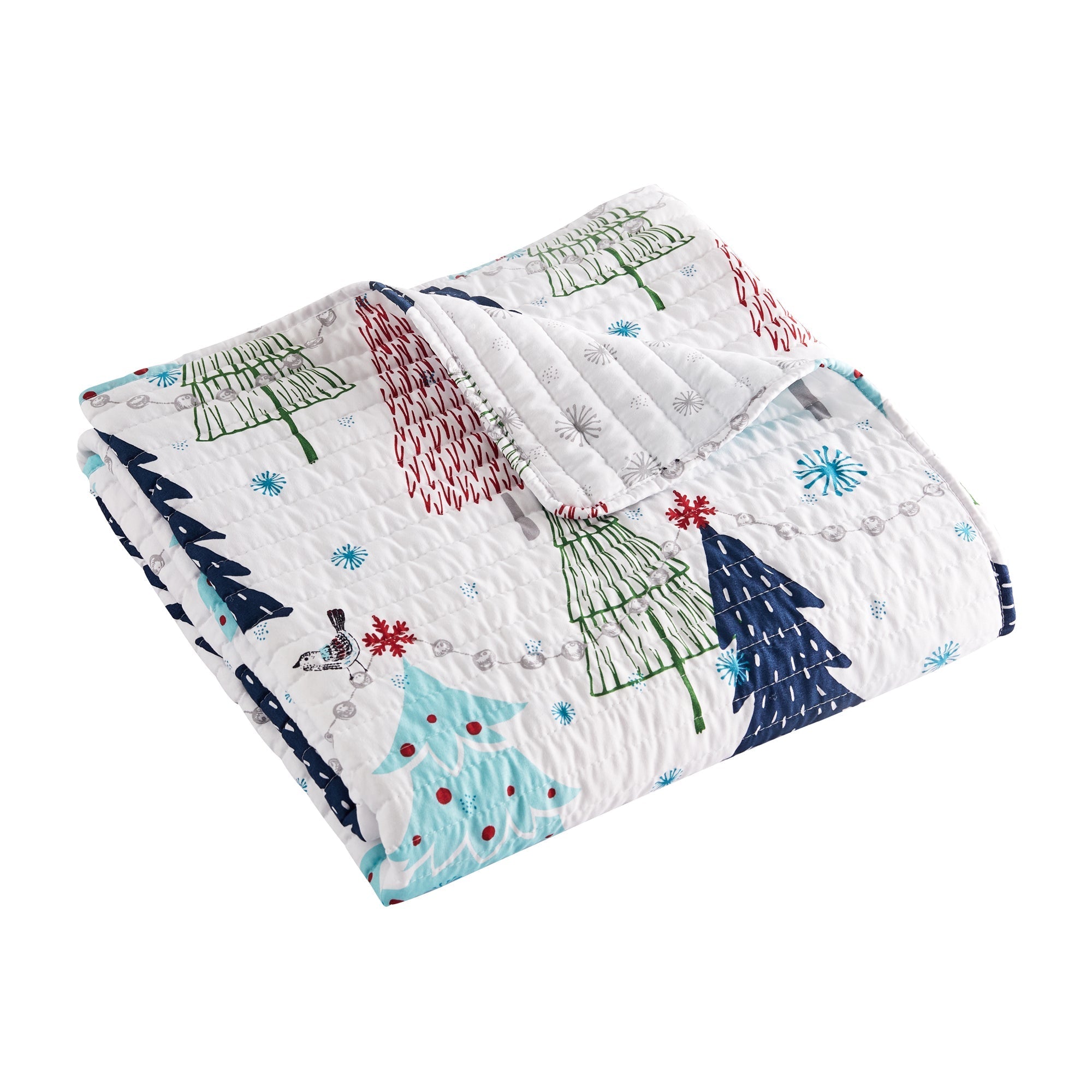 Levtex Home White Pine Quilted Throw Throws