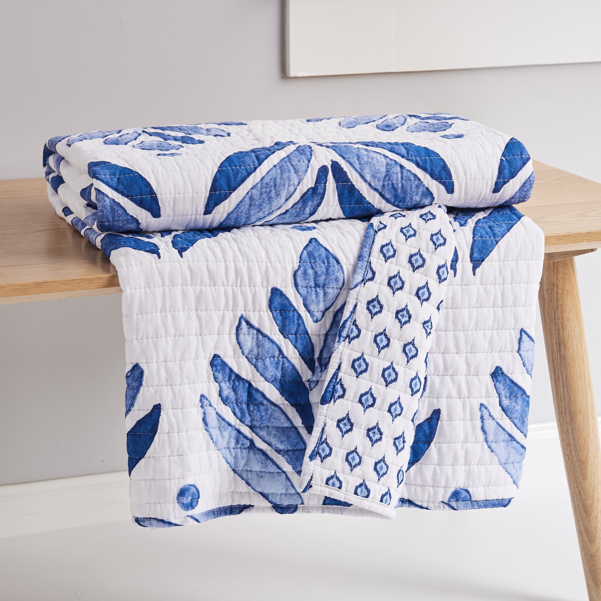 Levtex Home Vintage Blossom Quilted Throw Throws