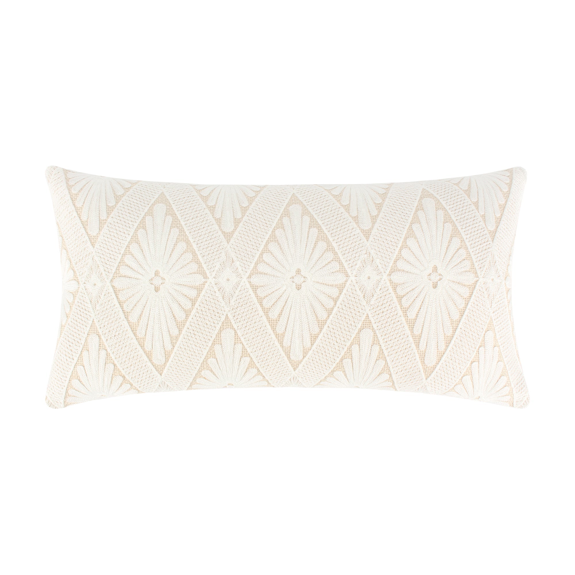 Levtex Home Lorrance Diamond Embroidered Pillow Decorative Pillows