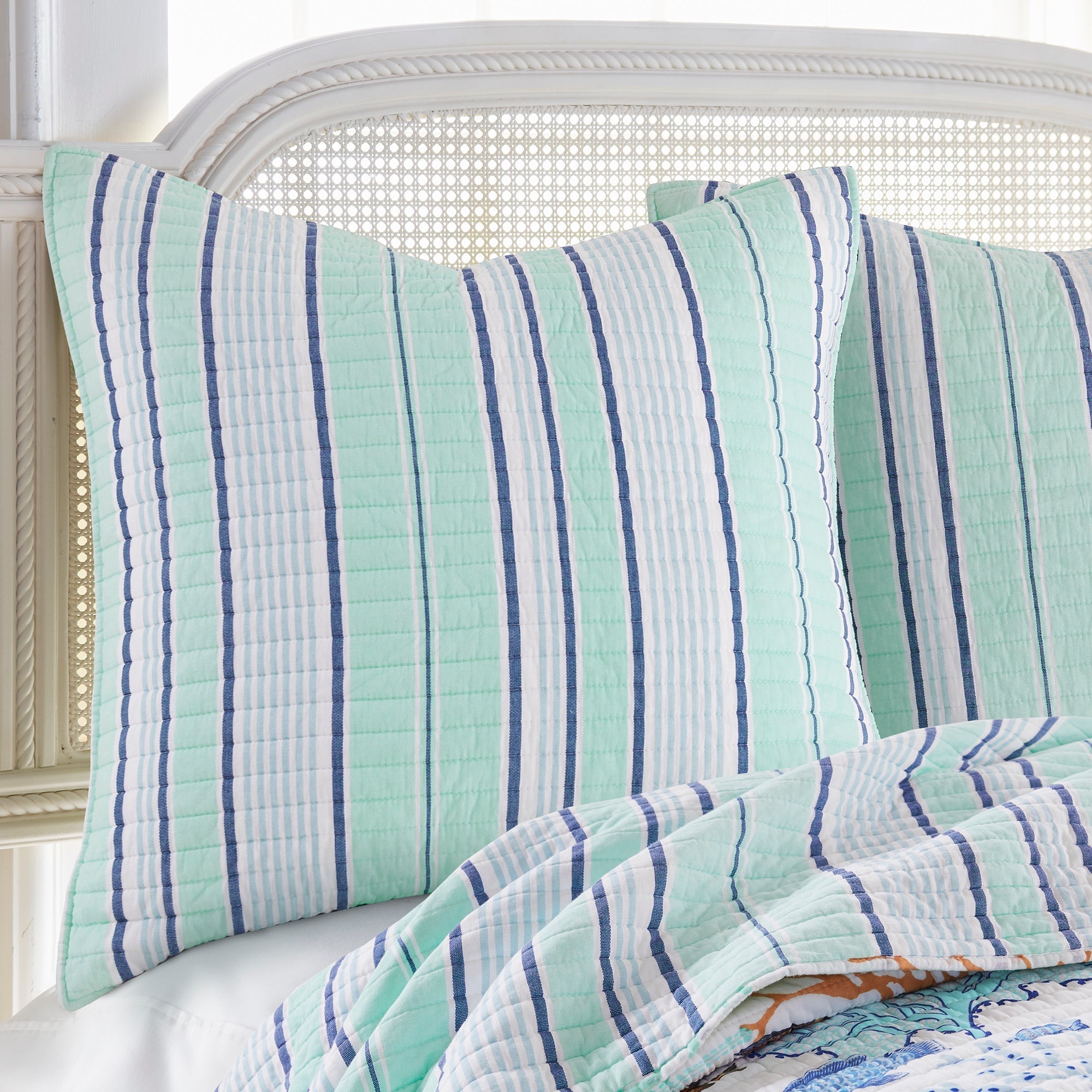 Levtex Home Deep Sea Multicolor Euro Sham Set of 2 Euro Shams