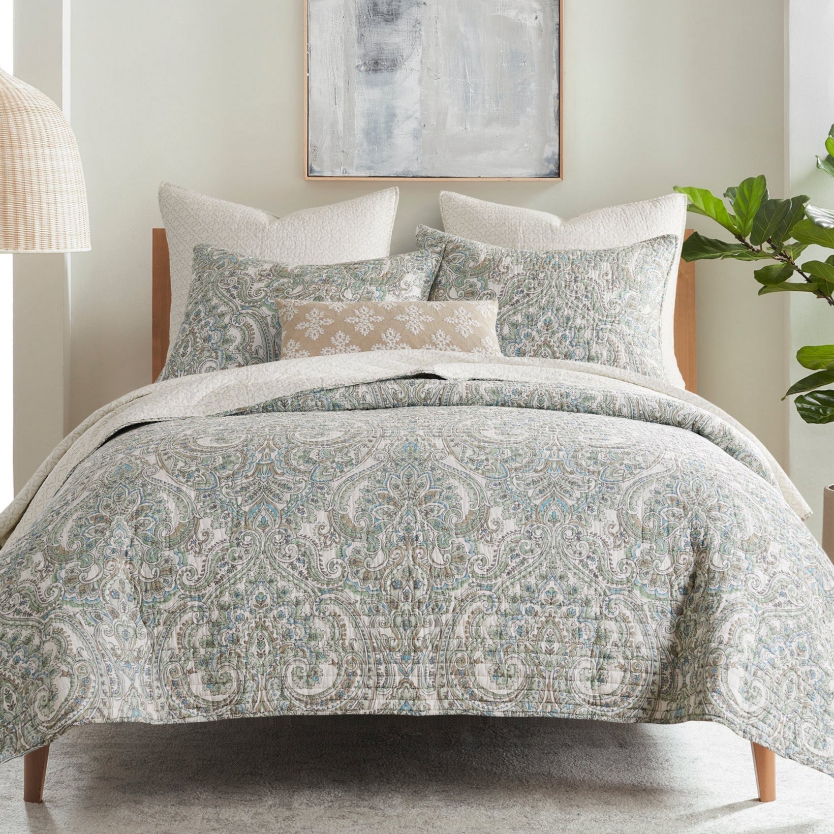 Levtex Home Assisi Mint Quilt Set Quilts