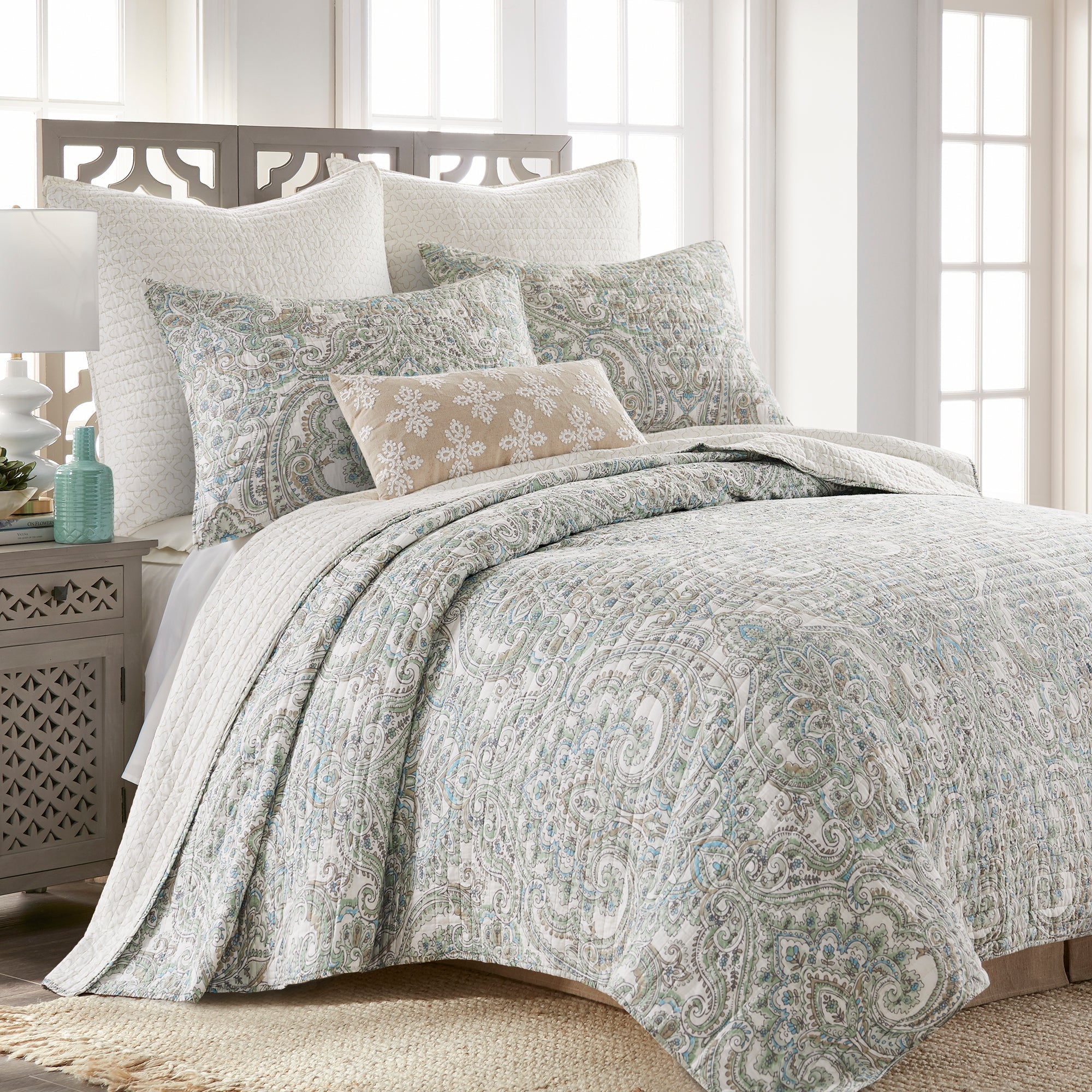 Levtex Home Assisi Mint Quilt Set Quilts