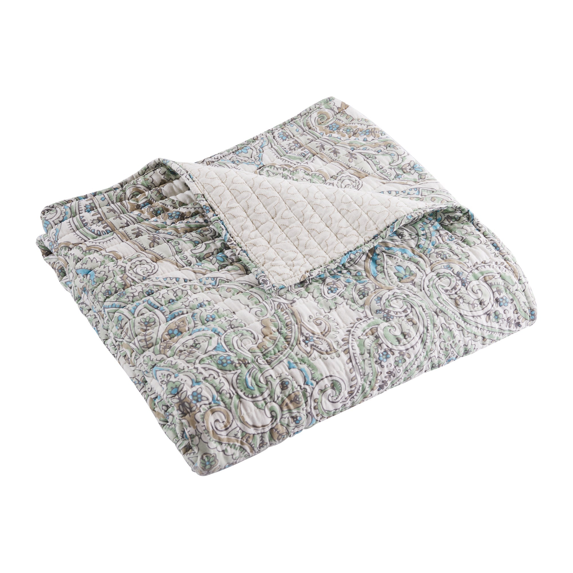 Levtex Home Assisi Mint Quilted Throw Throws