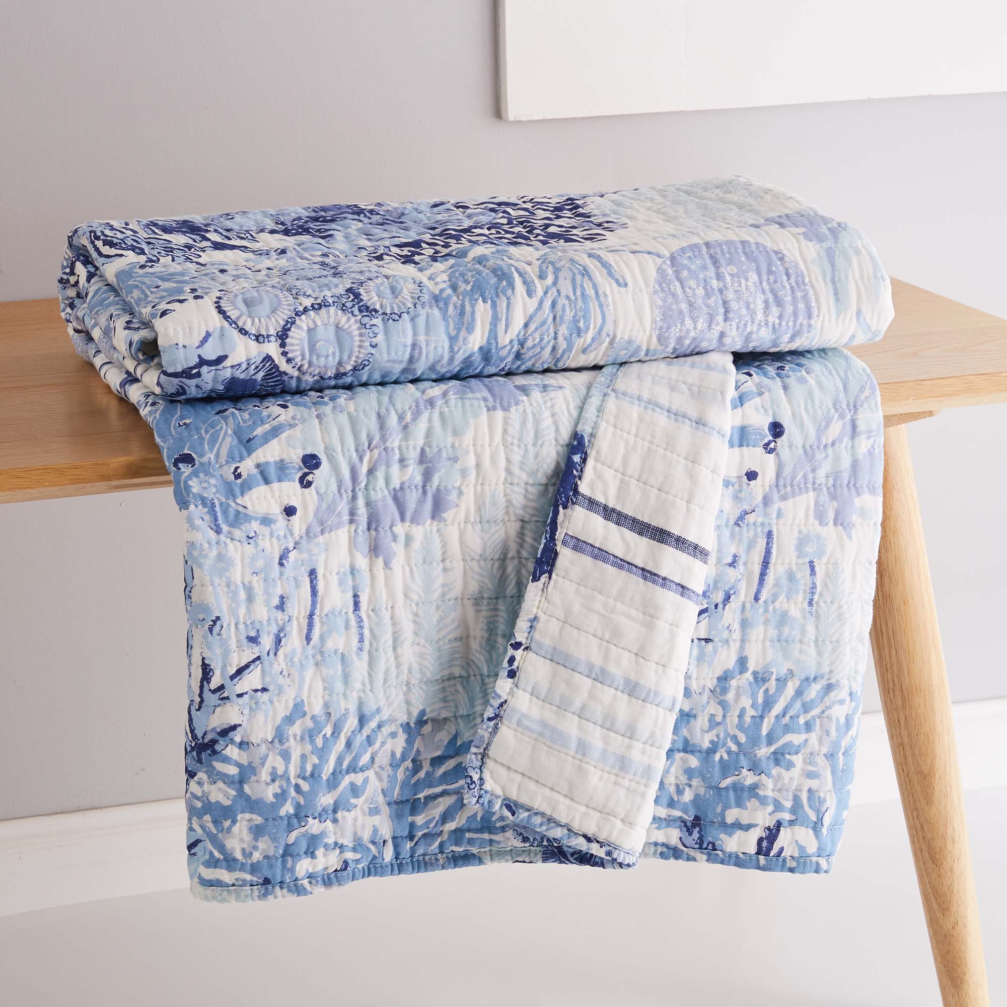 Levtex Home Reef Dream Quilted Throw Throws