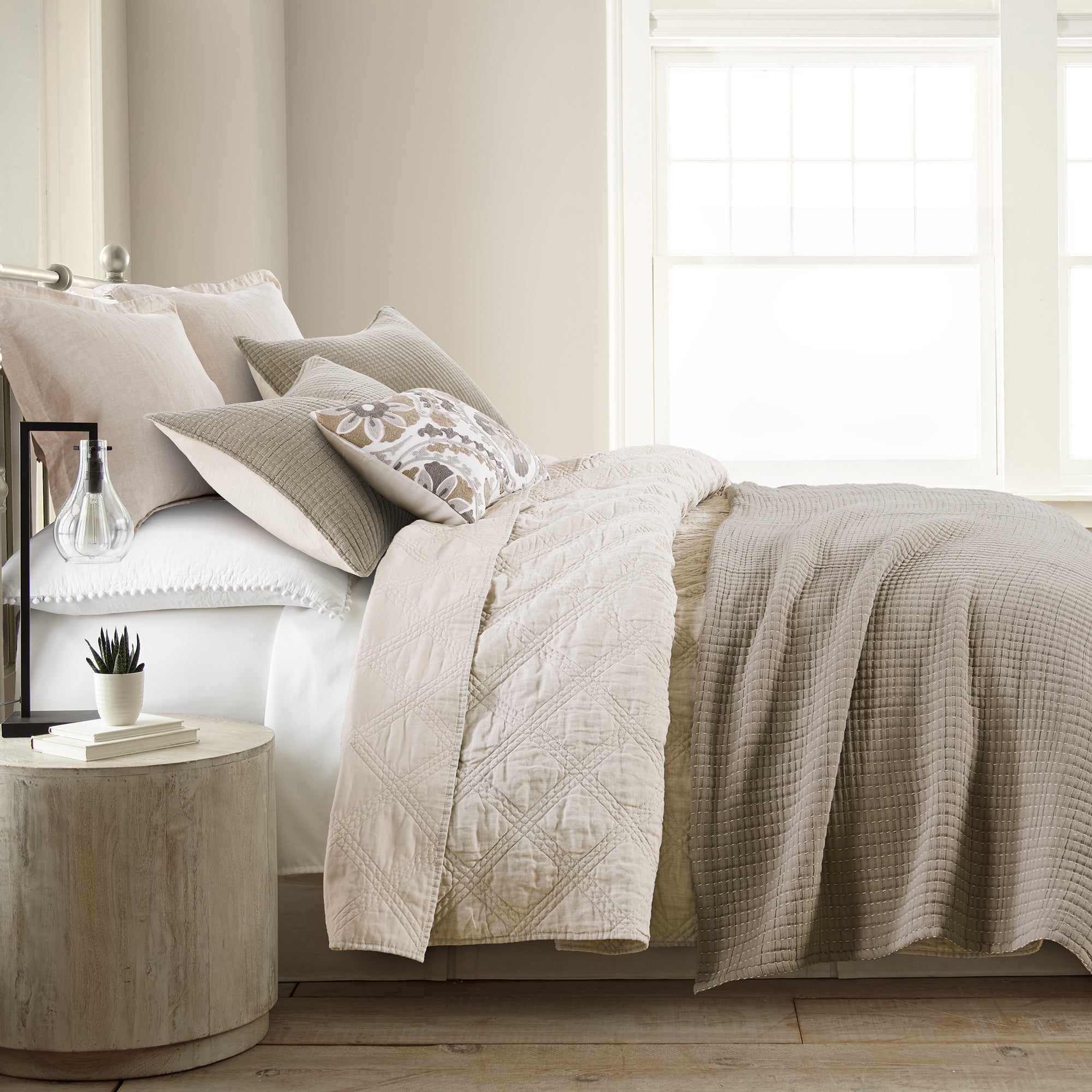 Levtex Home Caden Cotton Muslin Coverlet Set Coverlets