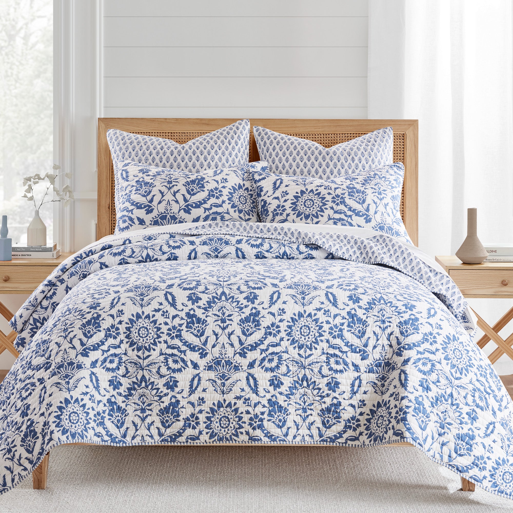 Levtex Home Clara Blue Quilt Set Quilts
