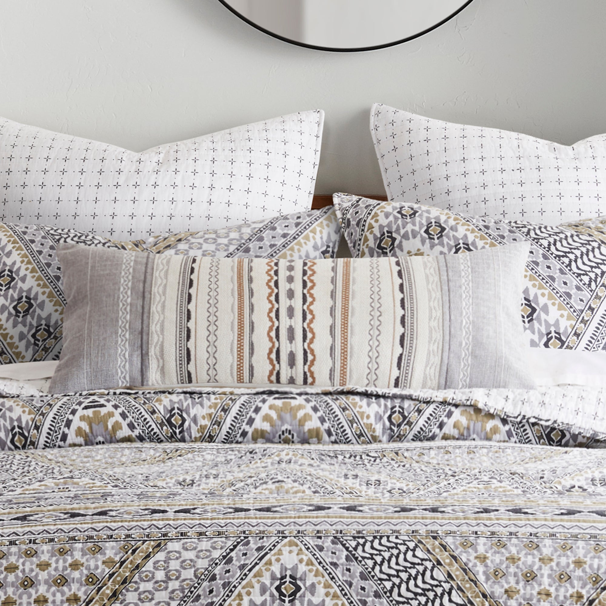 Levtex Home Etrada Stripes Pillow Decorative Pillows