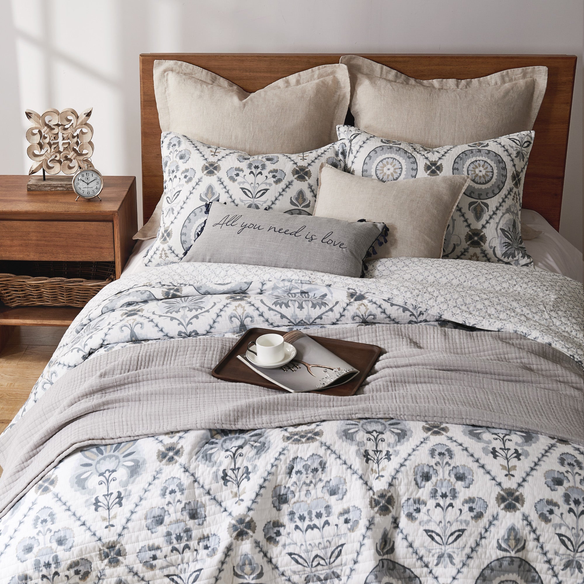 Levtex Home Maeve Neutral Quilt Set Quilts