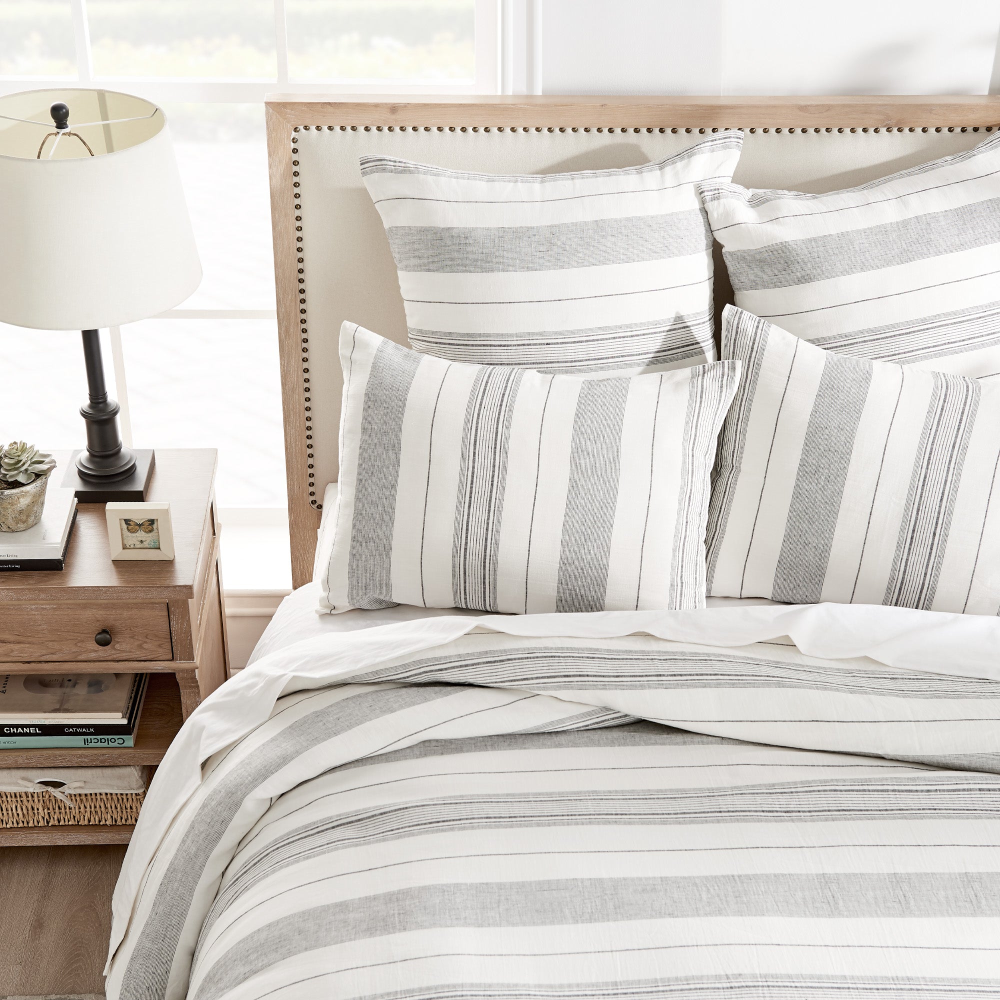 Levtex Home Monroe Linen Duvet Cover Set Duvets