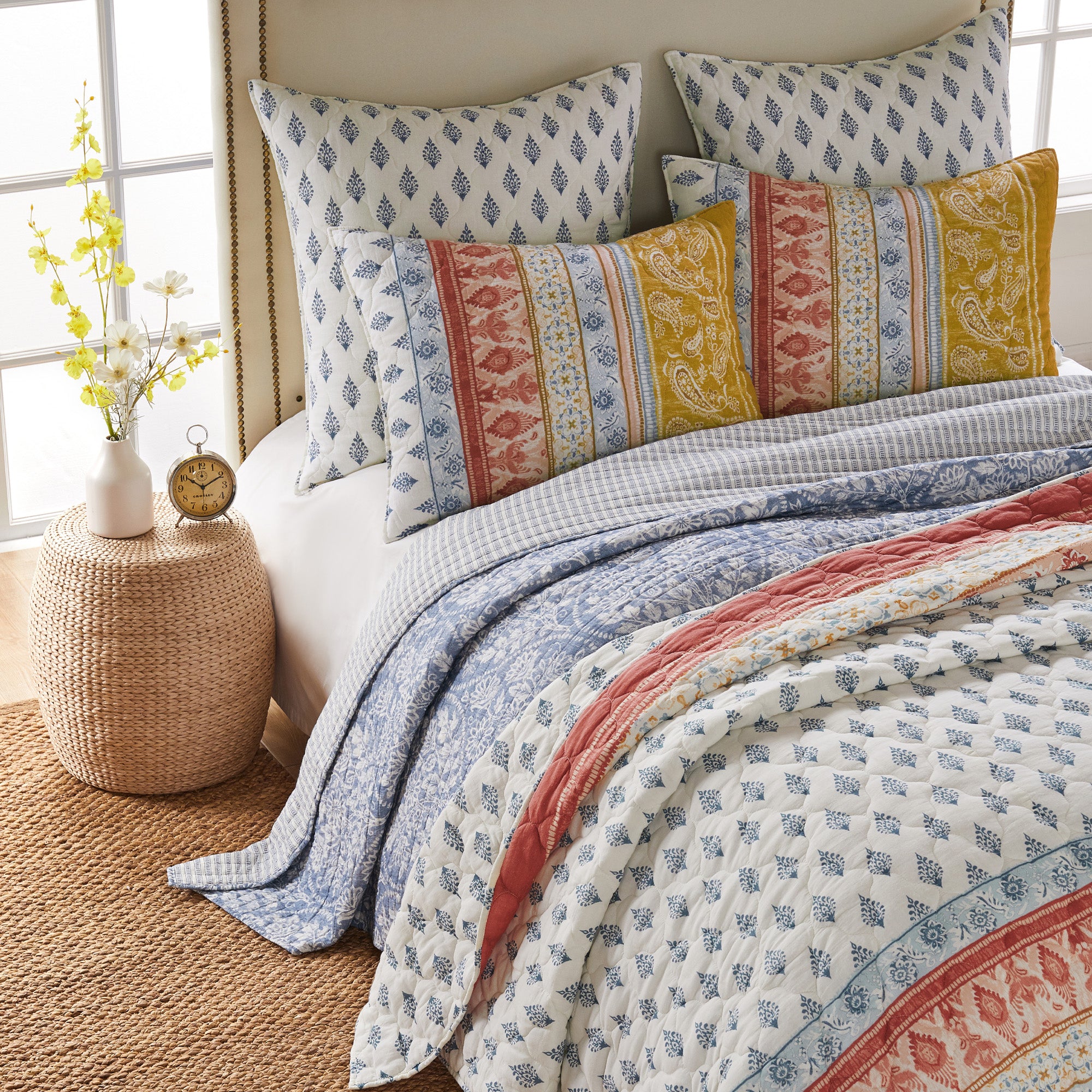 Levtex Home Tamiya Quilt Set - Cotton Quilts