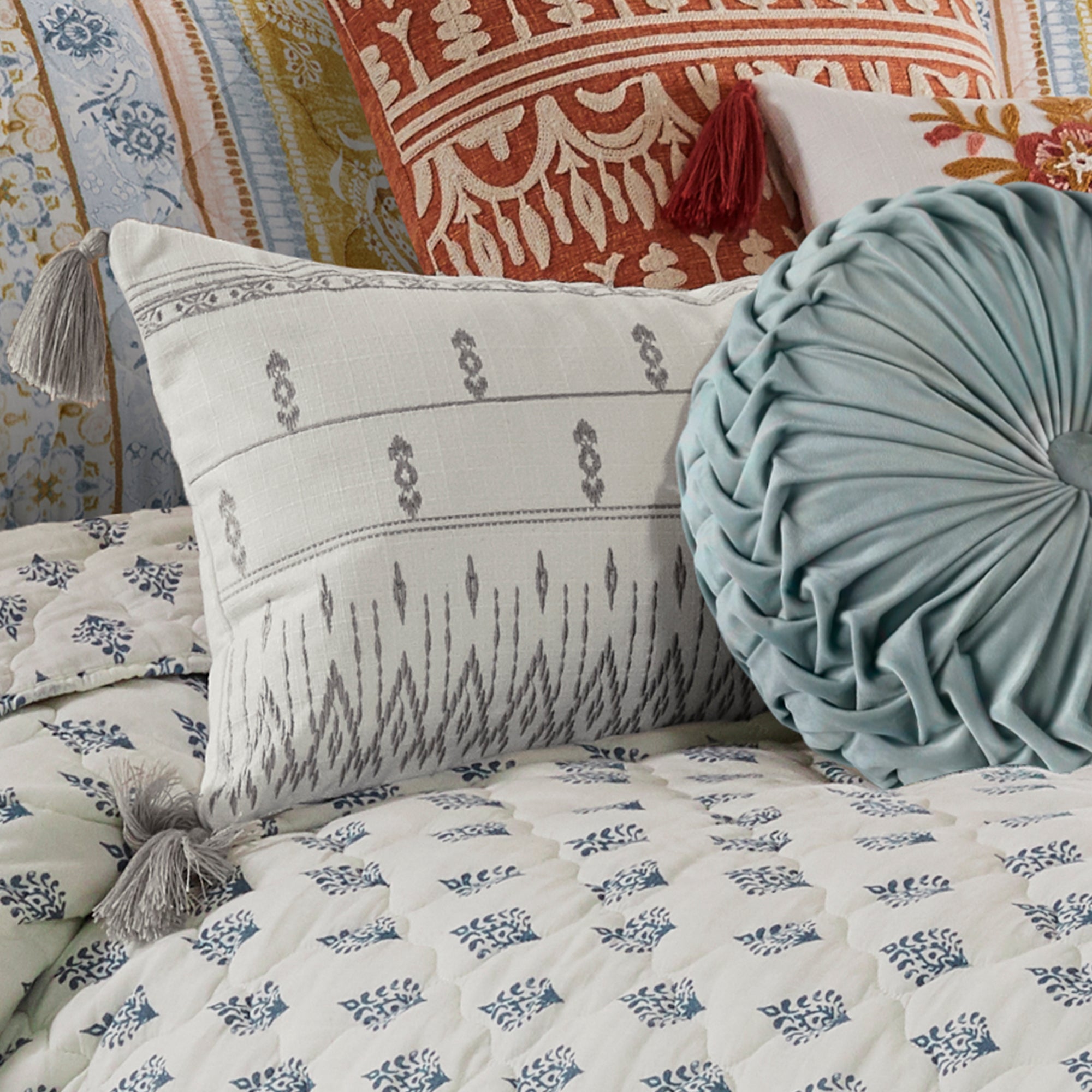 Levtex Home Tamiya Geometric Pillow Decorative Pillows