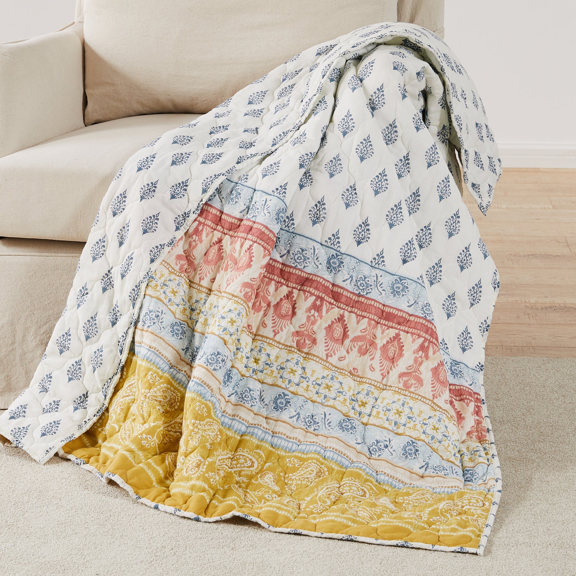 Levtex Home Tamiya Quilted Throw Throws