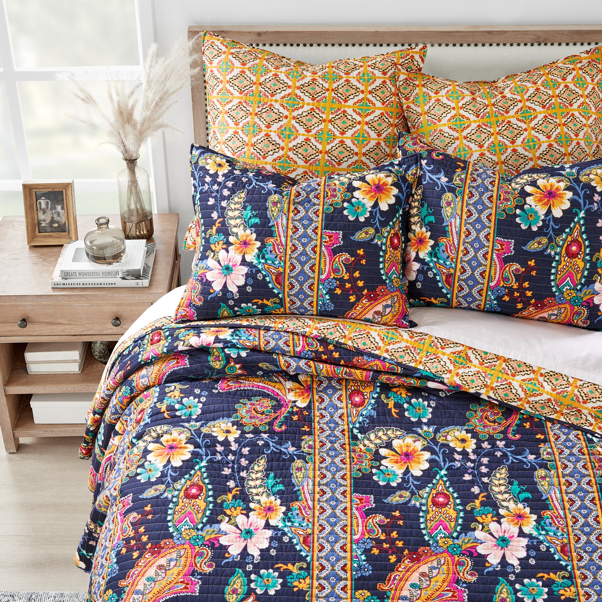 Levtex Home Bertelli Euro Sham Set of 2 Euro Shams