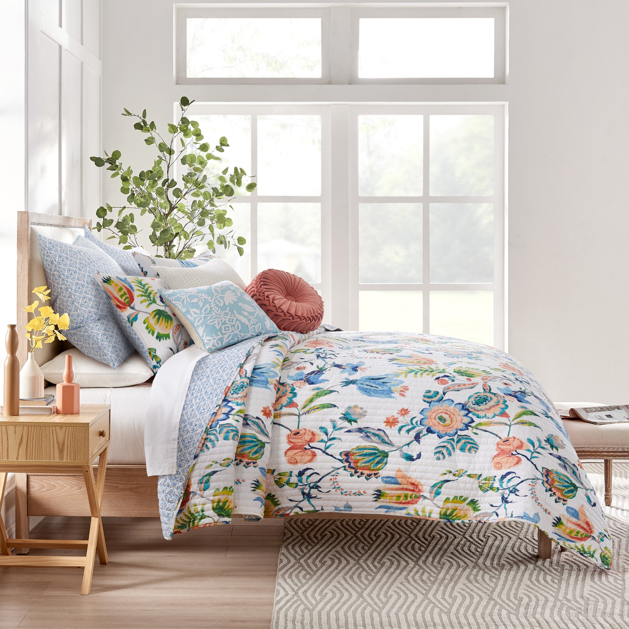 Levtex Home Eleni Euro Sham Set of 2 Euro Shams