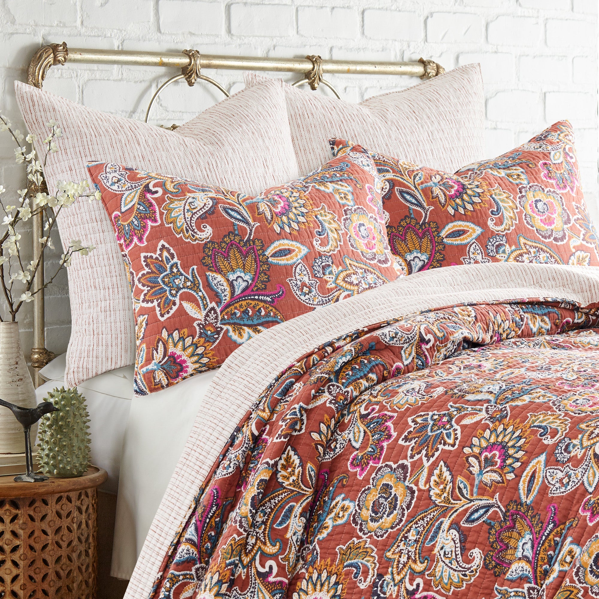 Levtex Home Elizabeta Euro Sham Set of 2 Euro Shams