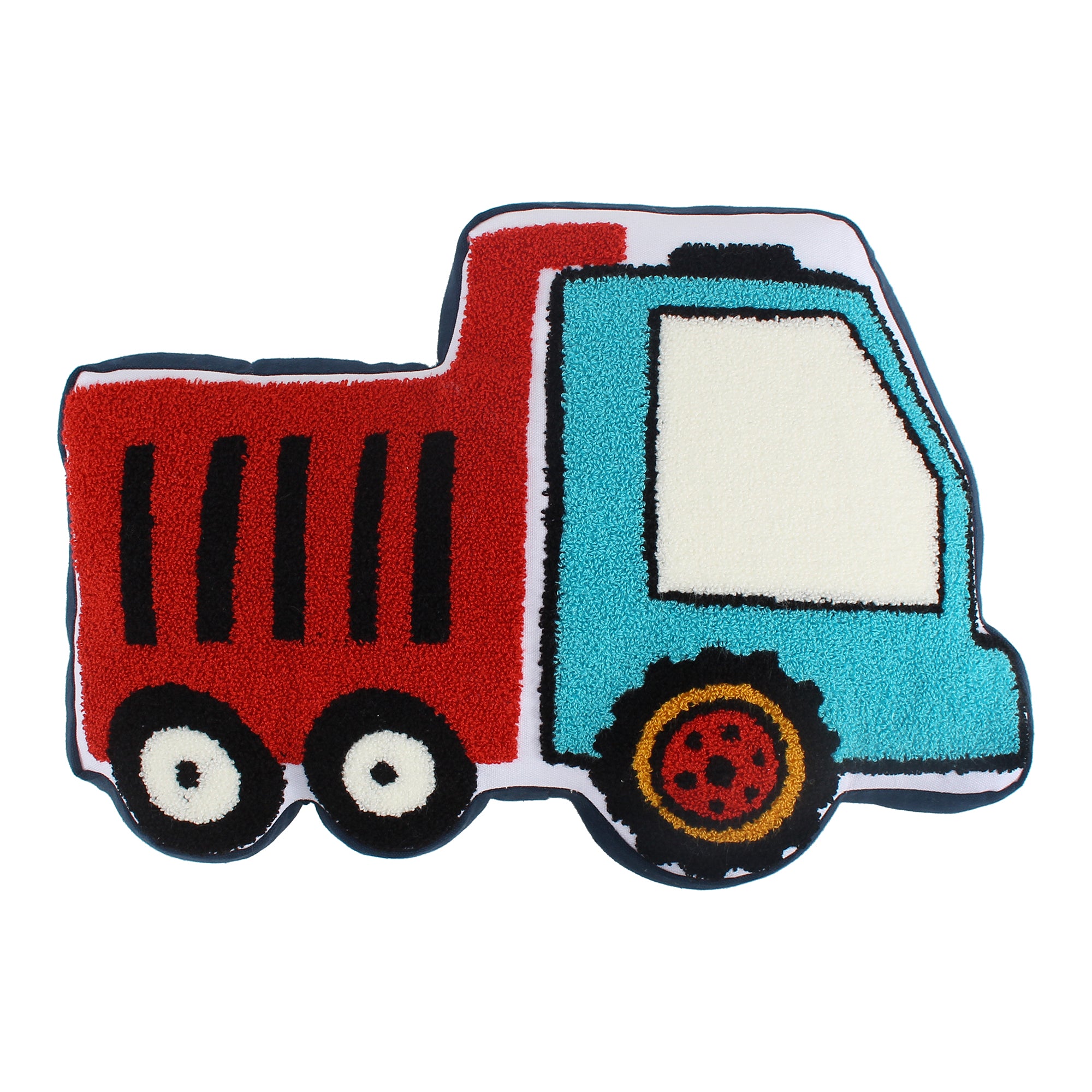 Levtex Home Mod Trucks Shaped Pillow Kids Decorative Pillows