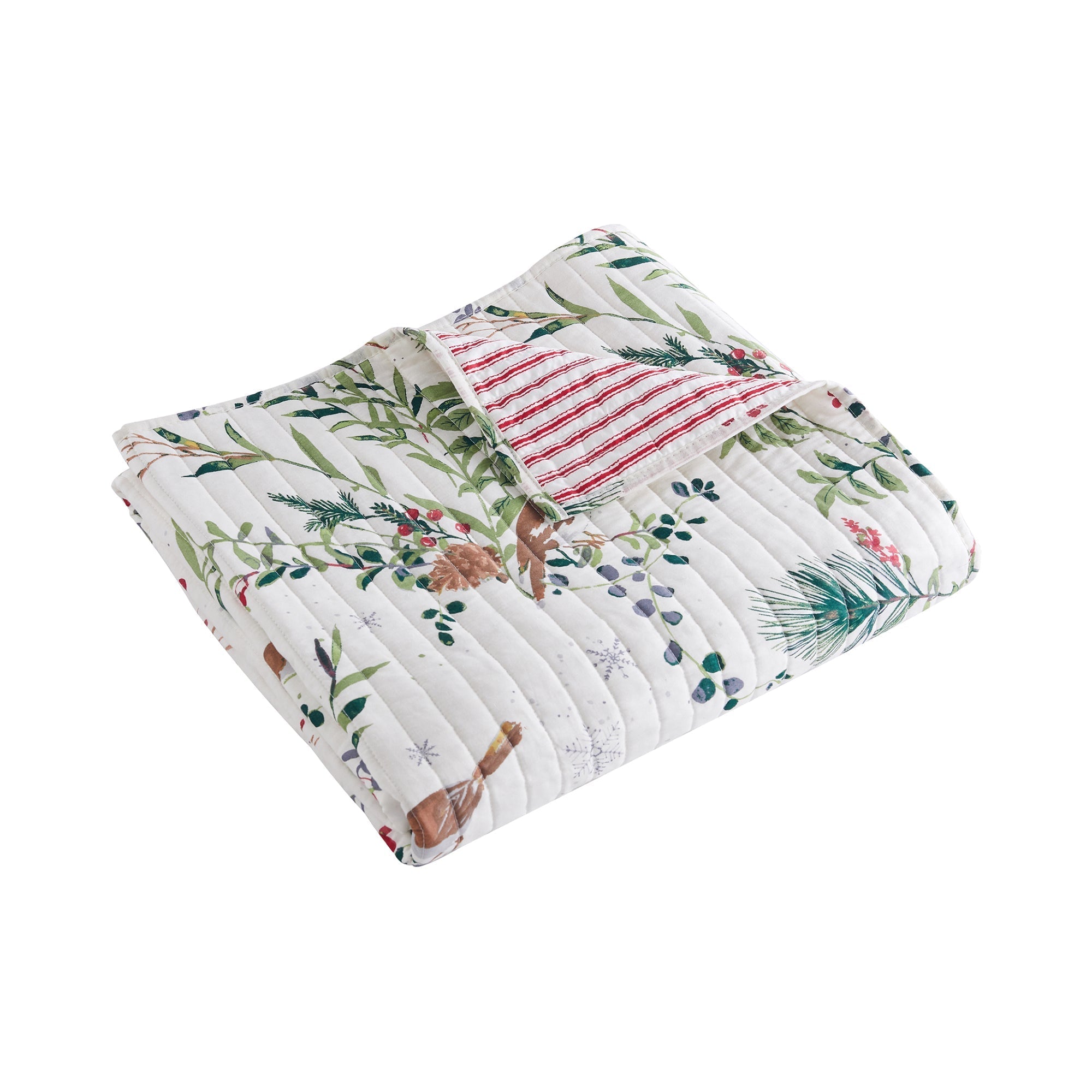 Levtex Home Winterberry Forest Quilted Throw Throws